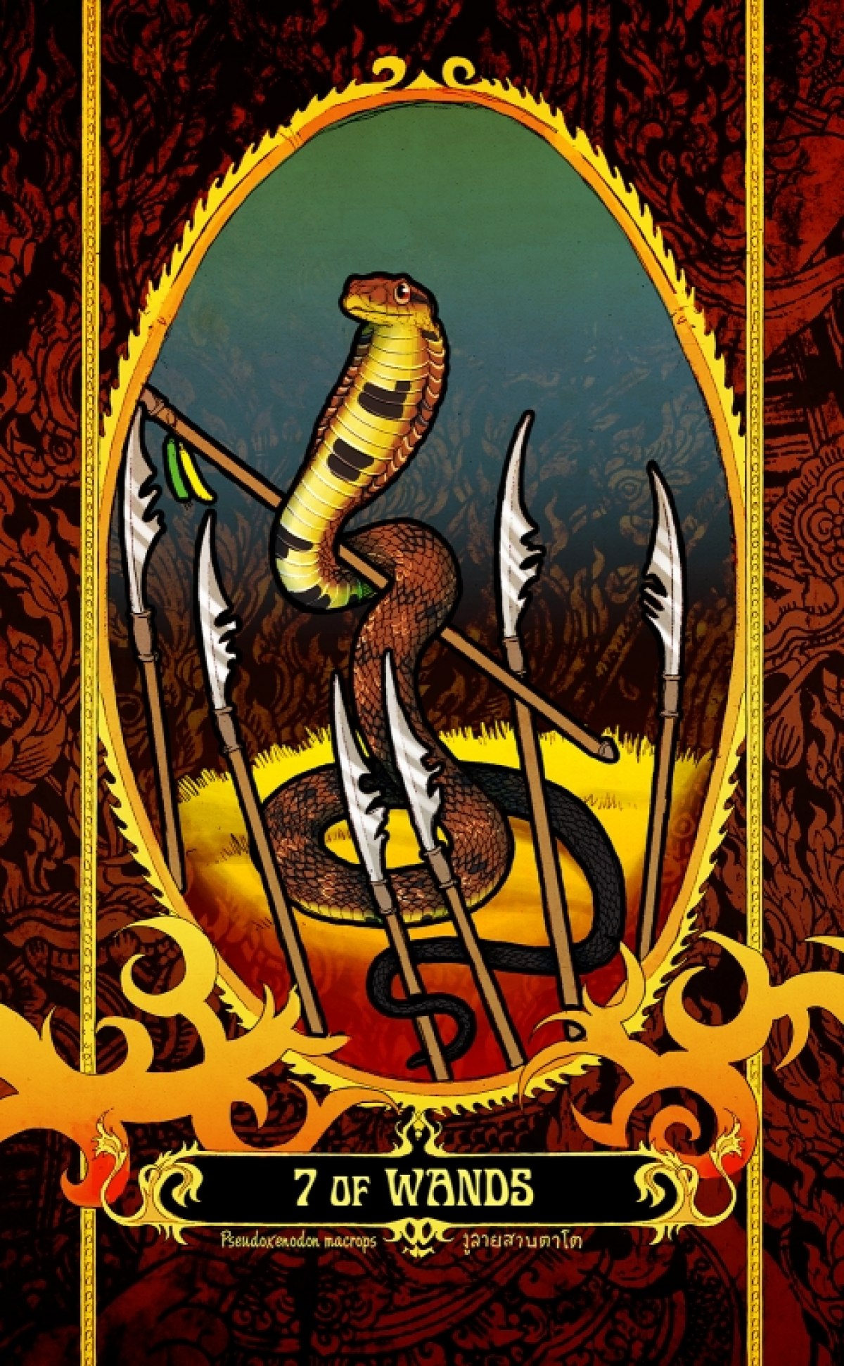 Tarot der Schlangen Thailands