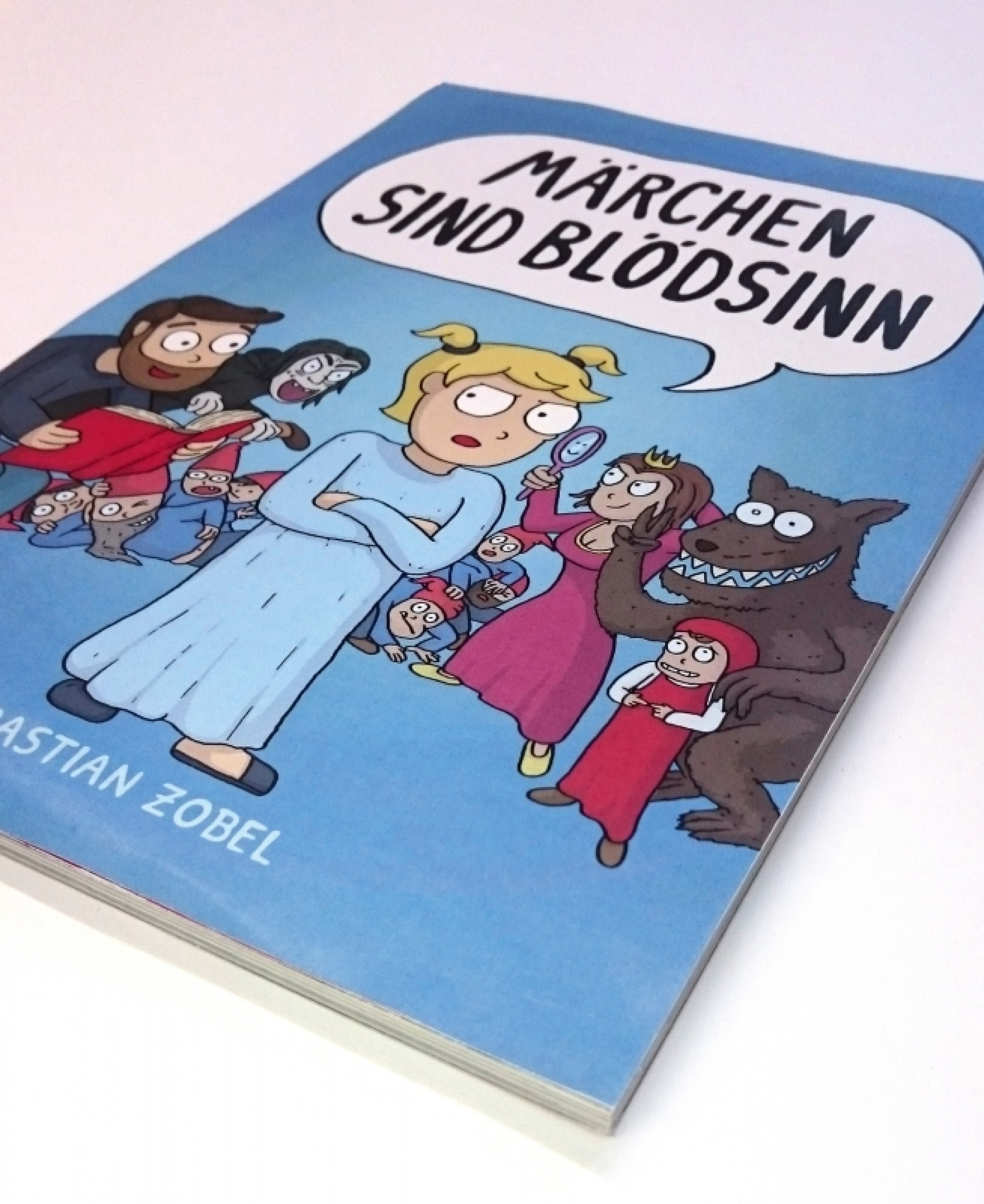 Konzept und Entwurf eines Comicbuchs über Märchen