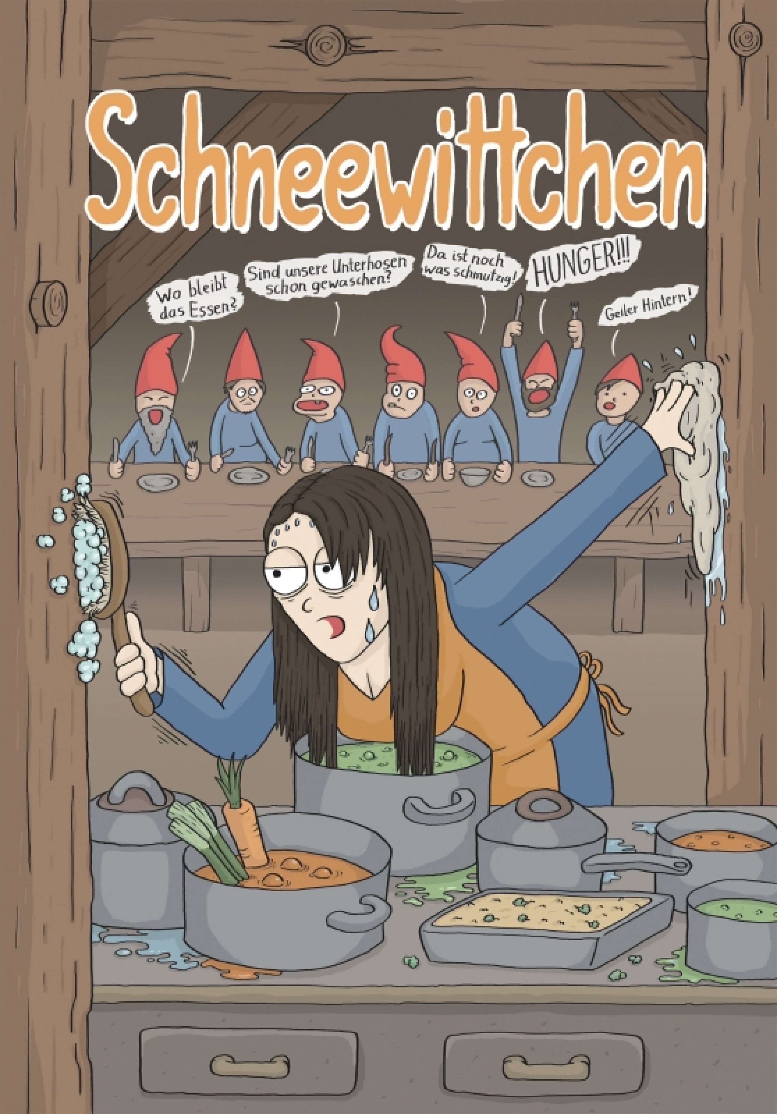 Konzept und Entwurf eines Comicbuchs über Märchen