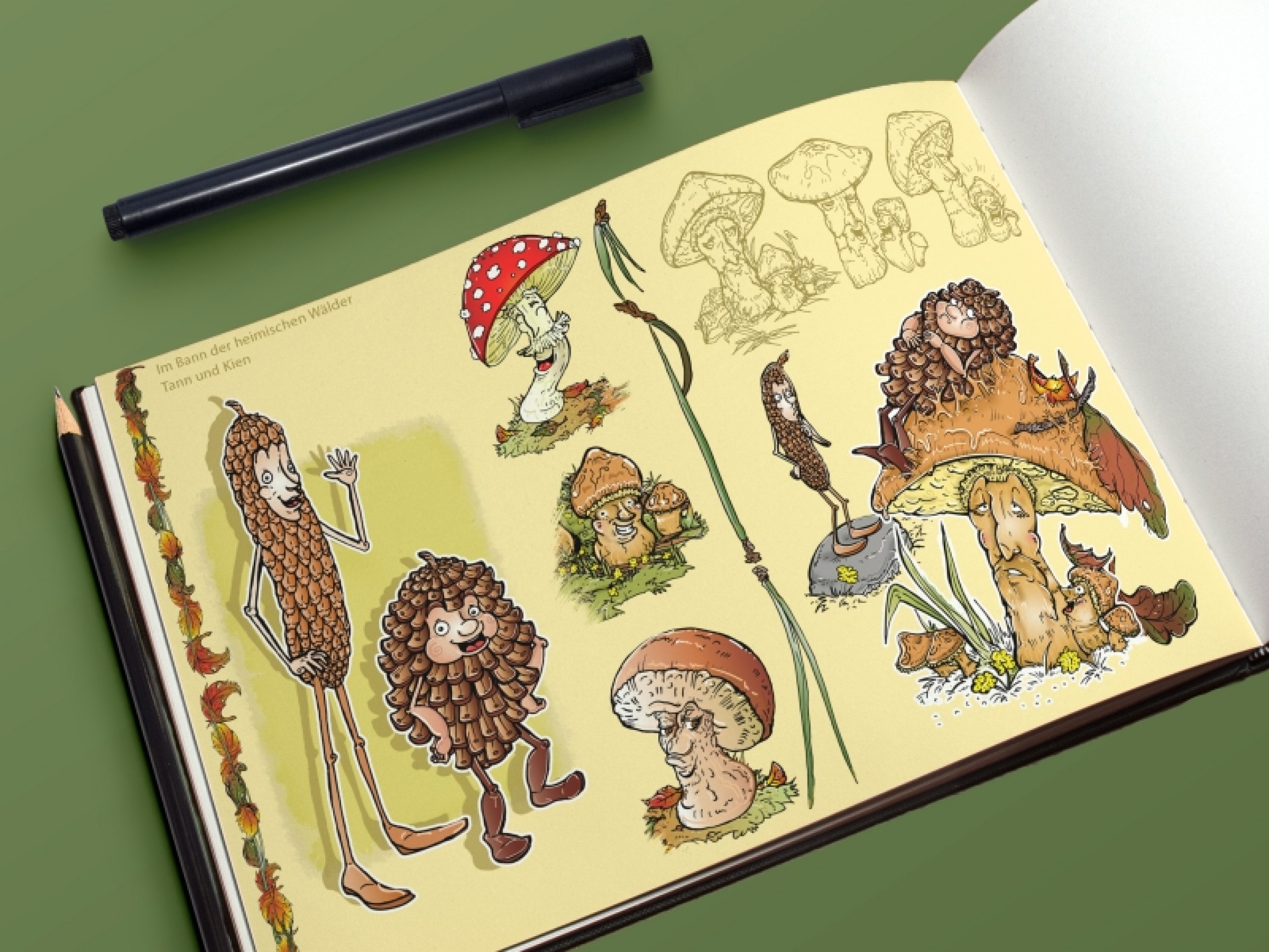 Ein Charakterguide für Illustrierende