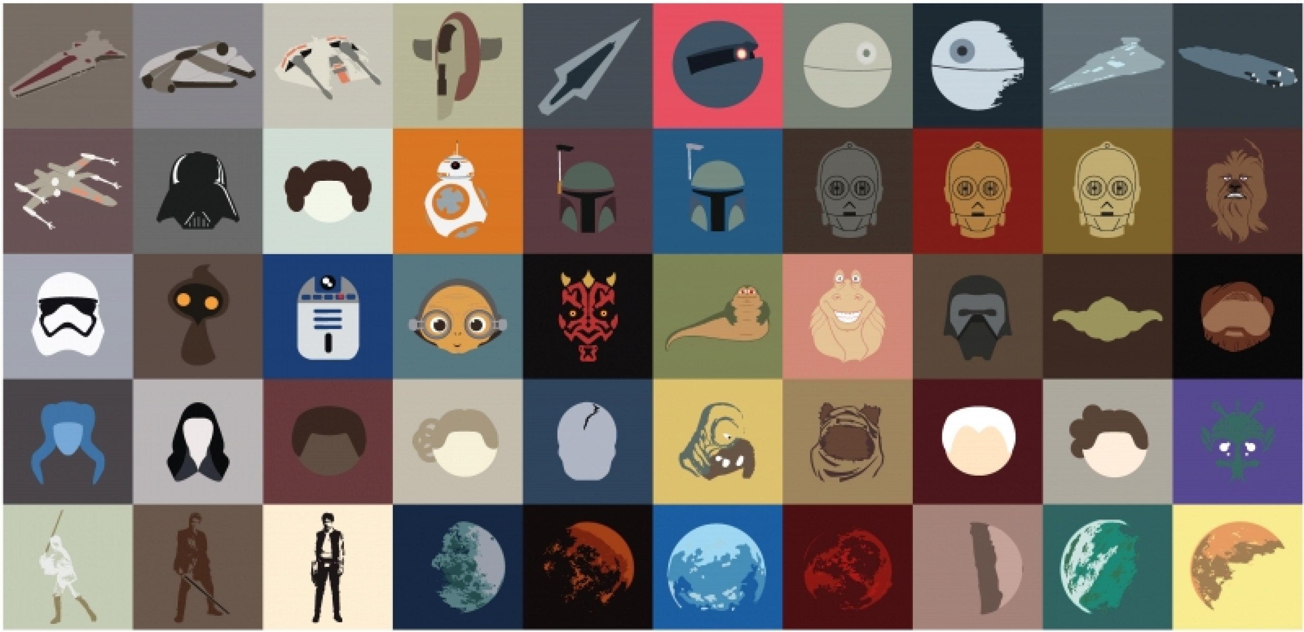Entwicklung eines Star Wars-Gestaltungskonzepts mit Anwendung im Produktdesign