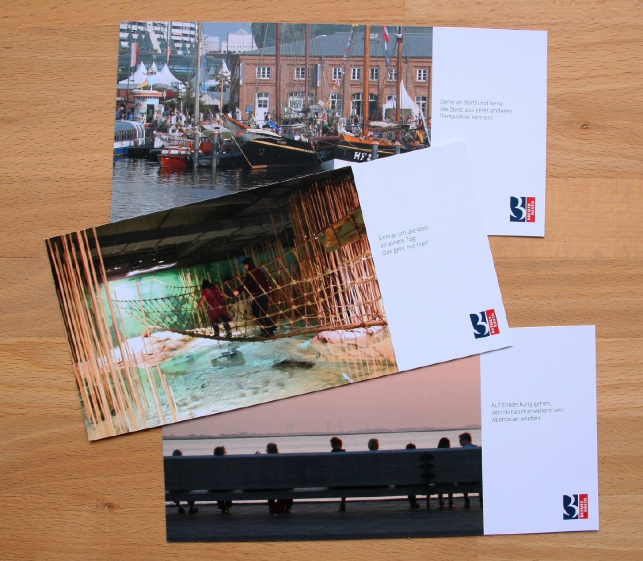 Umsetzung eines Corporate Designs für Bremerhaven