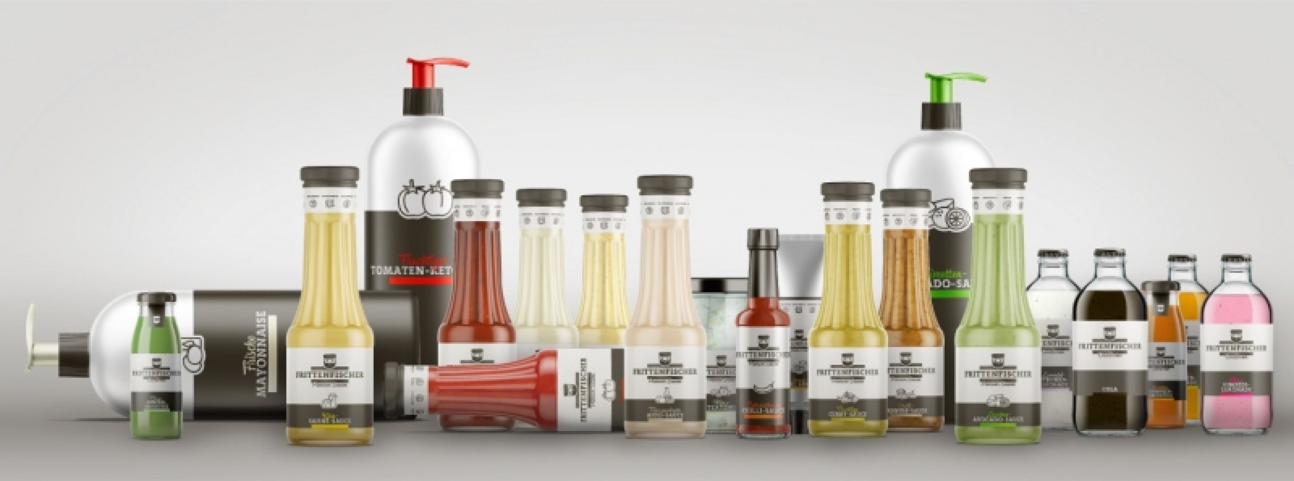 Entwicklung eines Corporate Designs für eine Premium-Pommesbude
