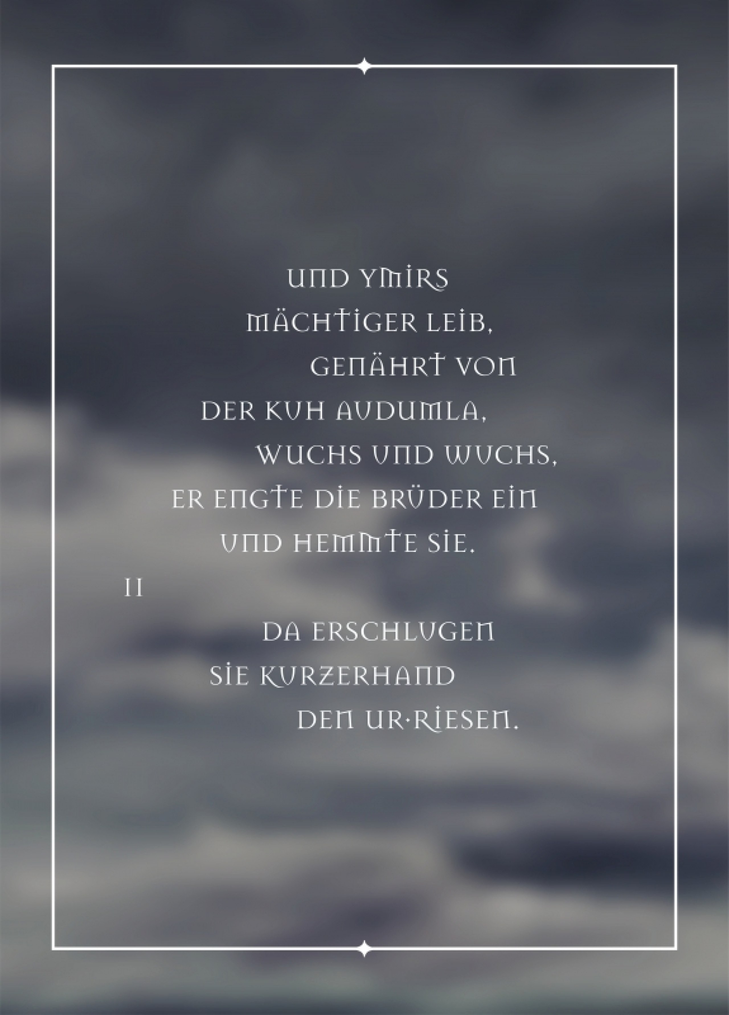 Anfertigung einer typografischen Plakatserie