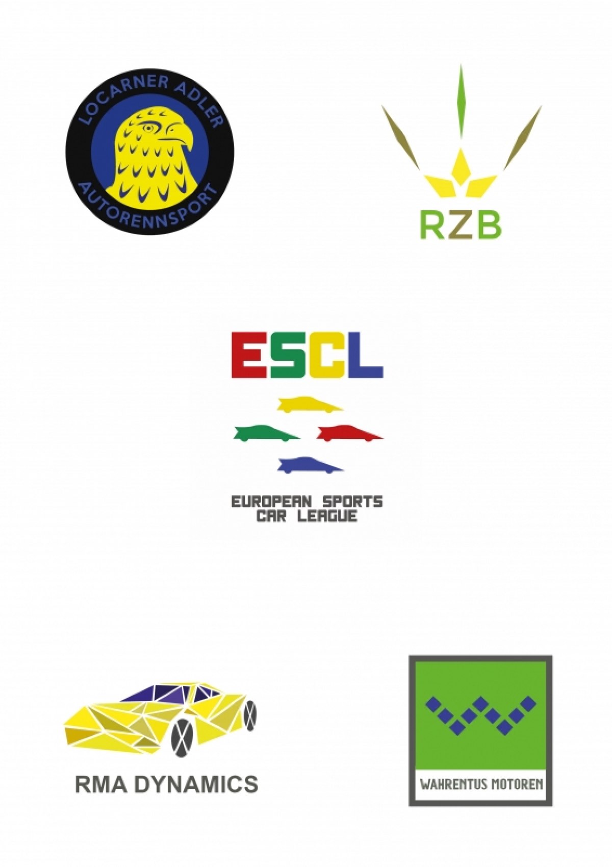 Logo-Gestaltung einer Rennsportliga