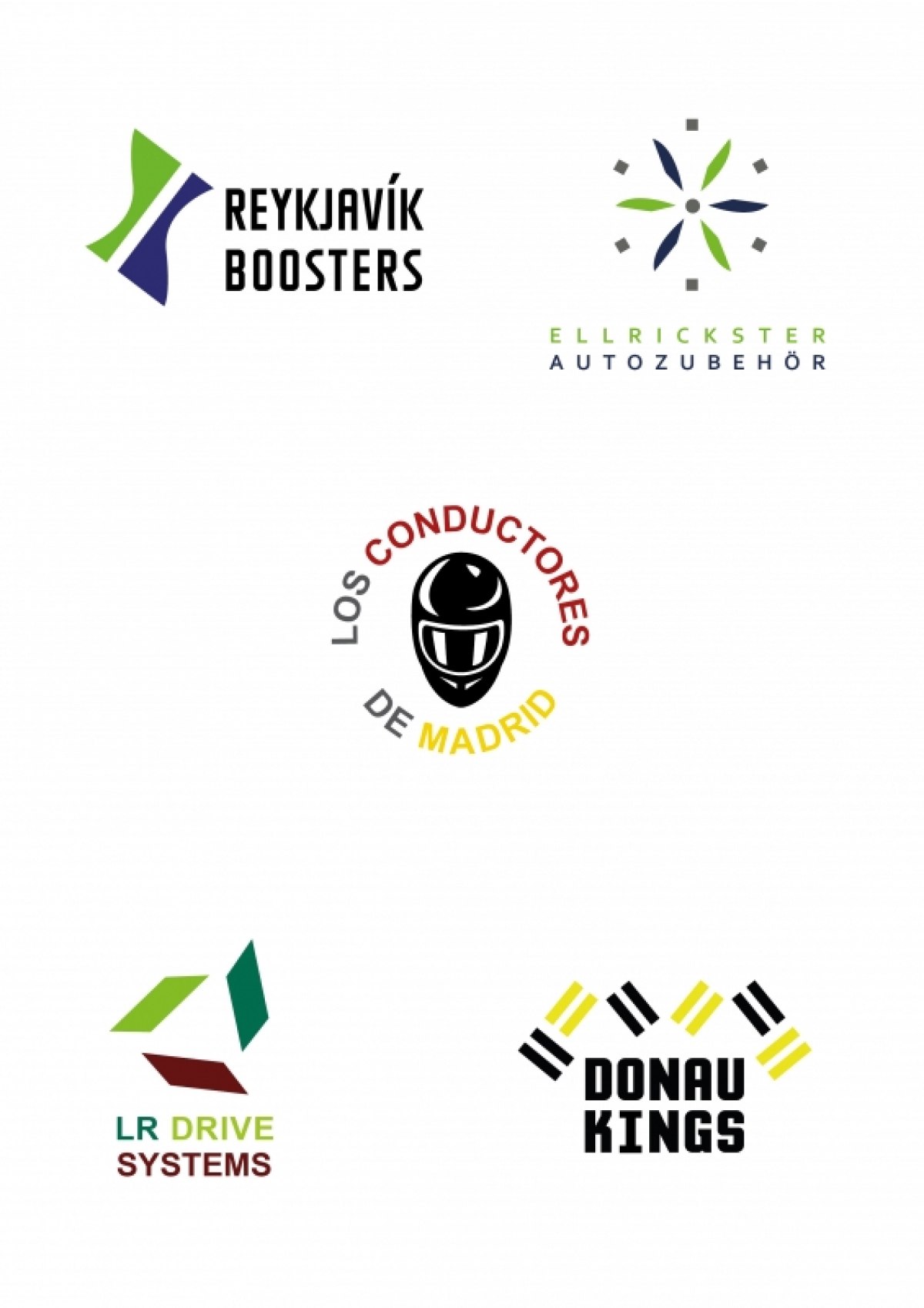 Logo-Gestaltung einer Rennsportliga