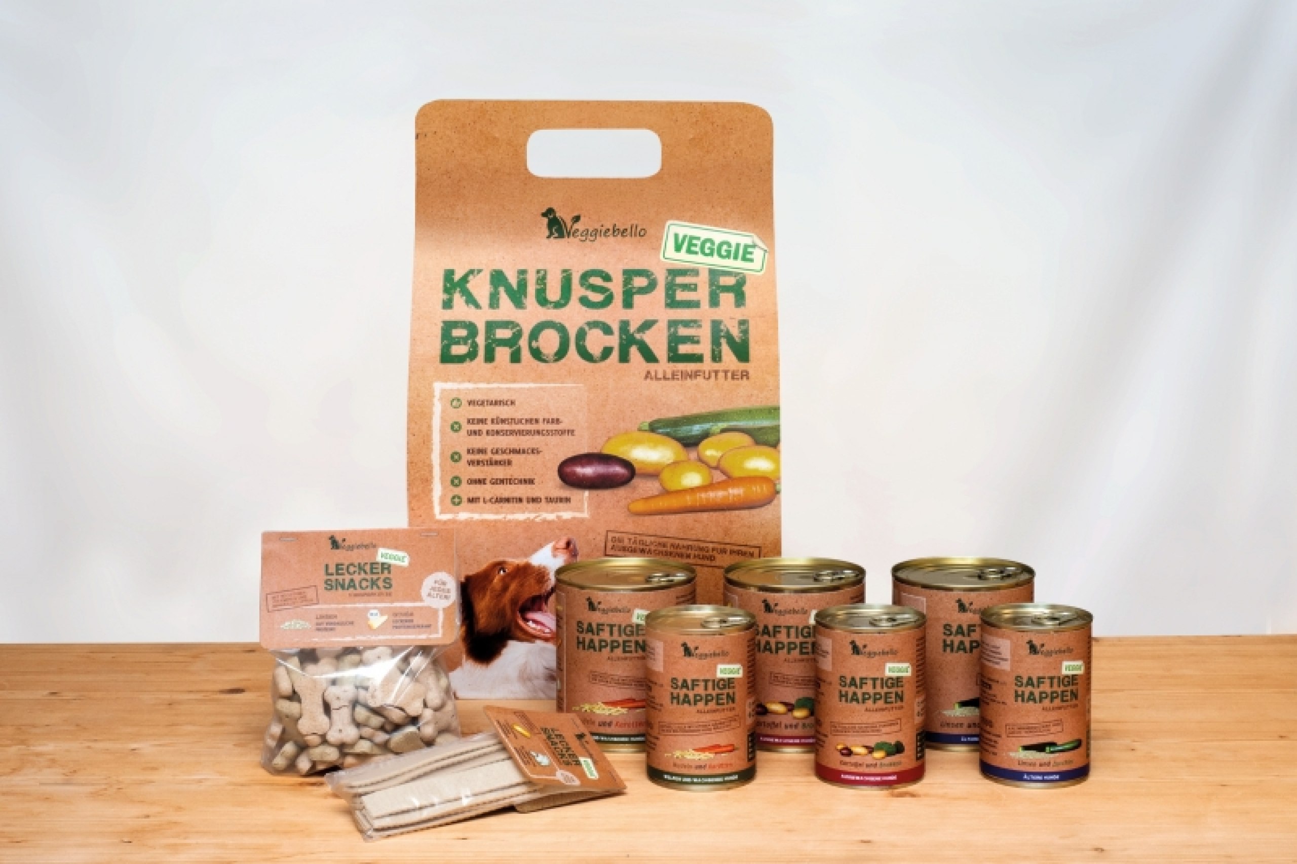 Positionierung einer Marke für vegetarisches Hundefutter