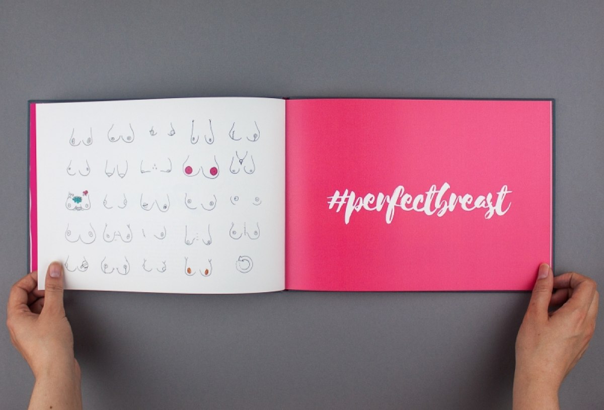 Konzeption und Gestaltung eines Buchs zum Thema Body Shaming