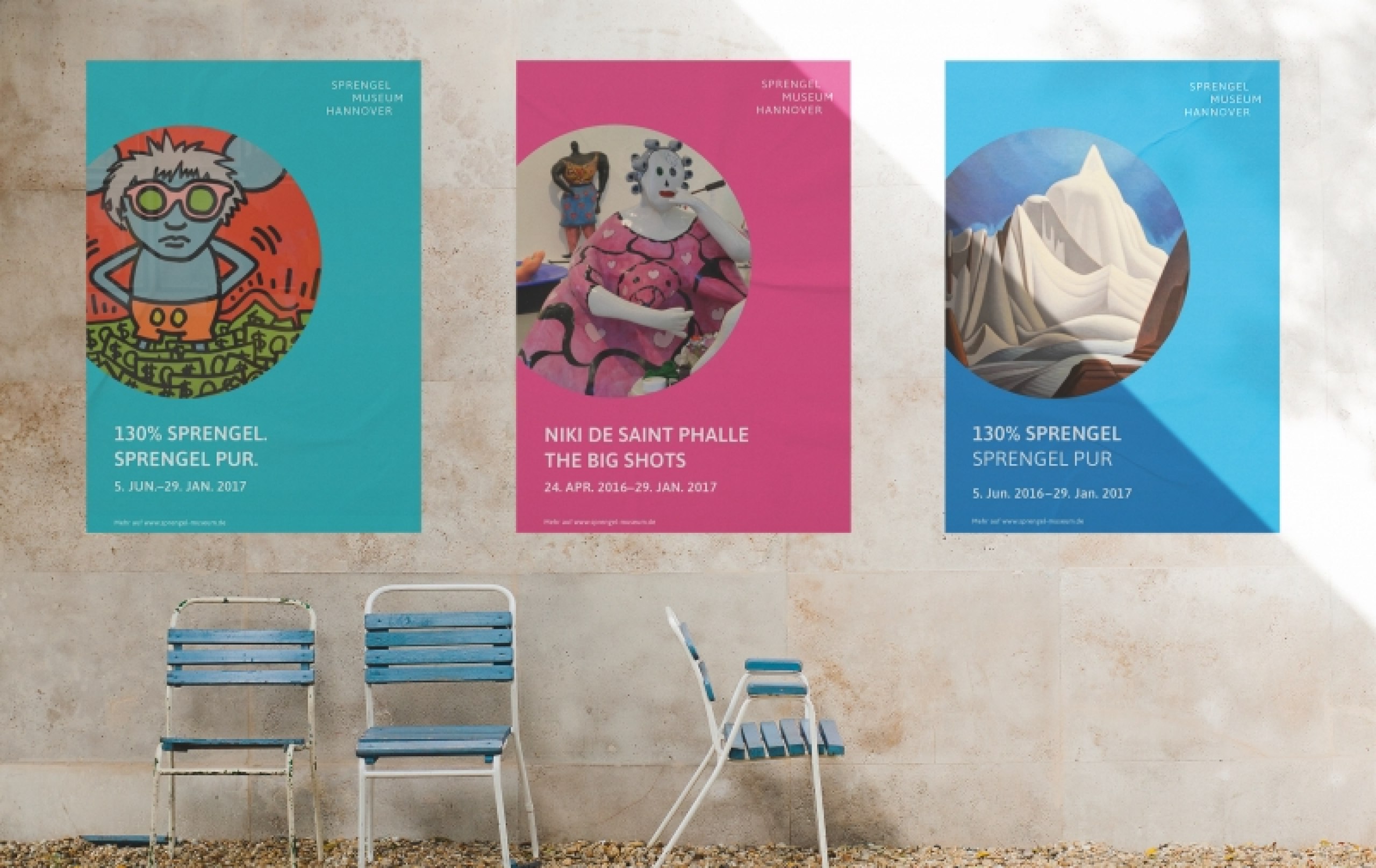 Gestaltung eines Corporate Design für das Sprengel Museum Hannover