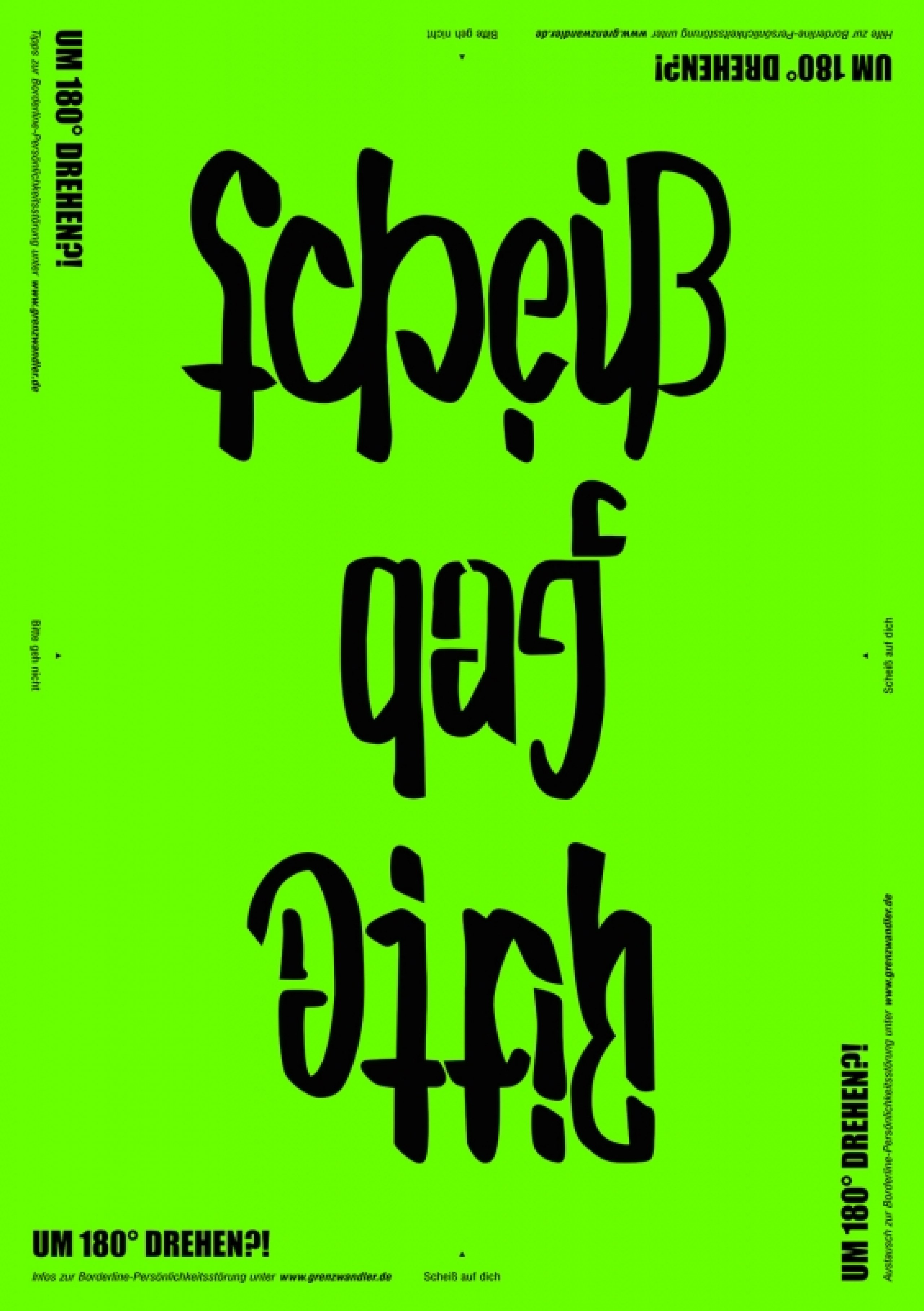 Konzeption und Gestaltung einer Kampagne zum Thema Borderline-Persönlichkeitsstörung