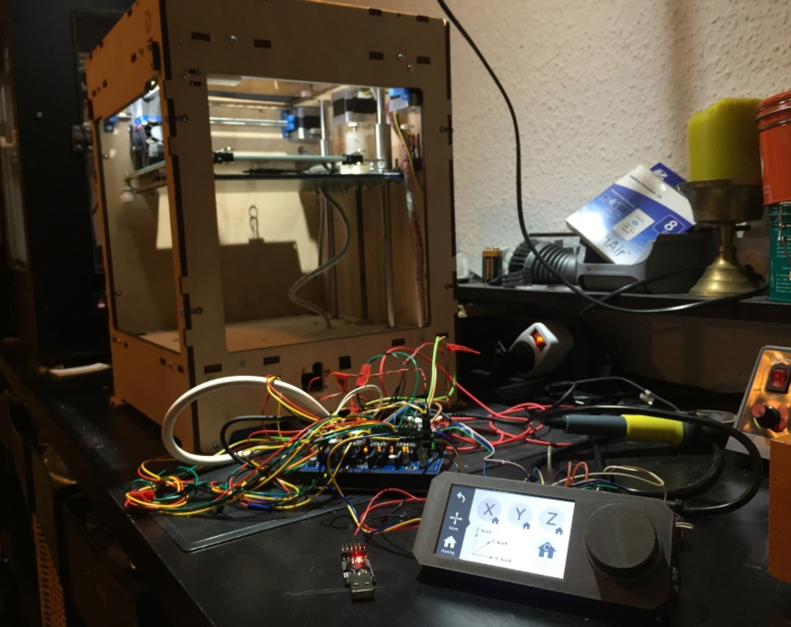 HMI for Desktop 3D Printers