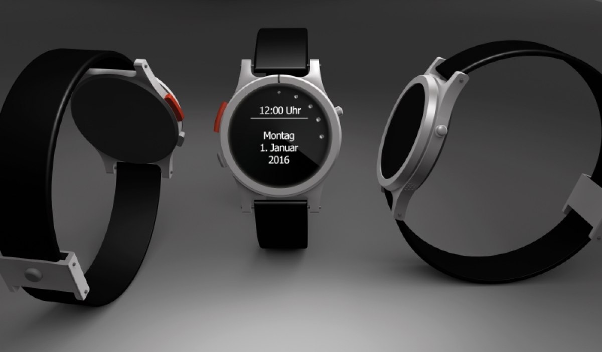Gestaltung einer intelligenten Armbanduhr für Menschen mit Demenz