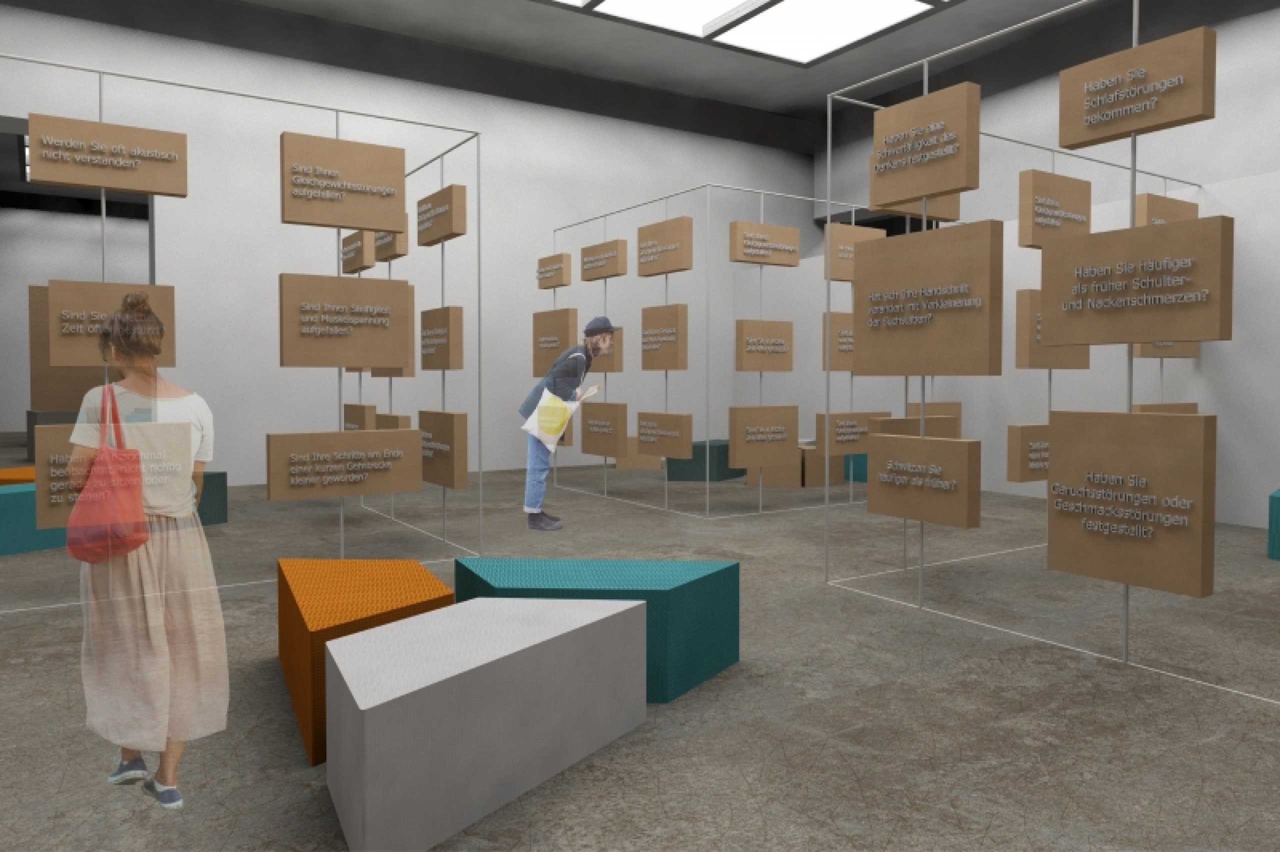 Erlebnisausstellung über Parkinson