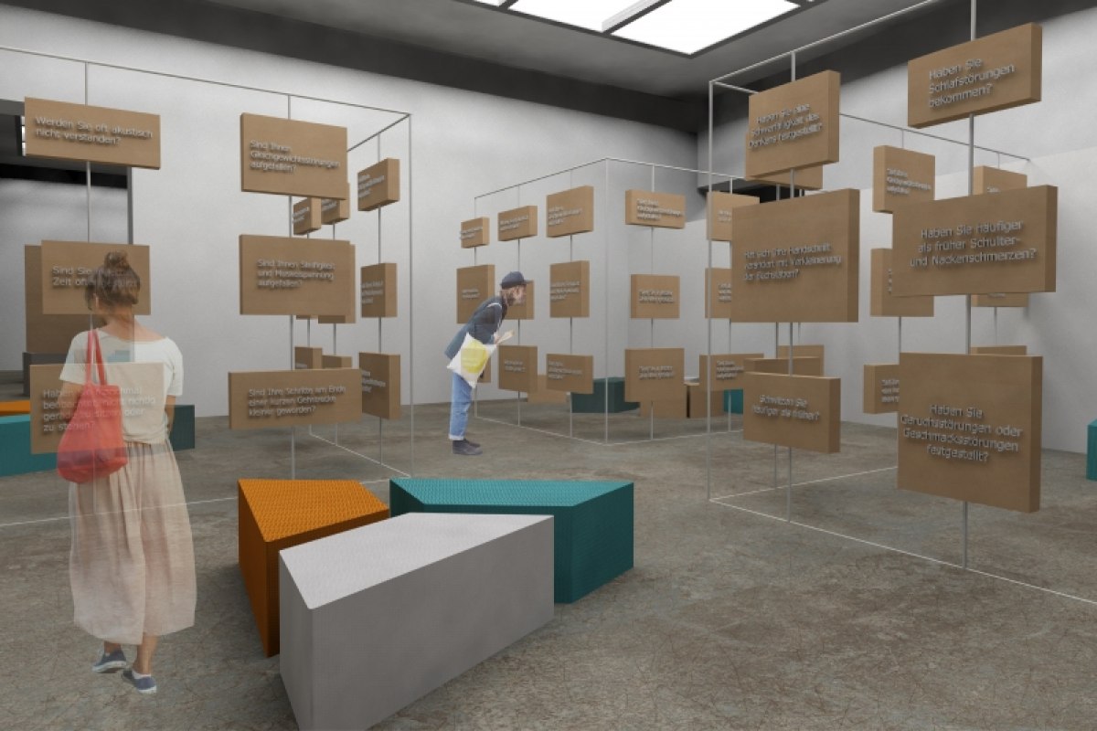 Erlebnisausstellung über Parkinson