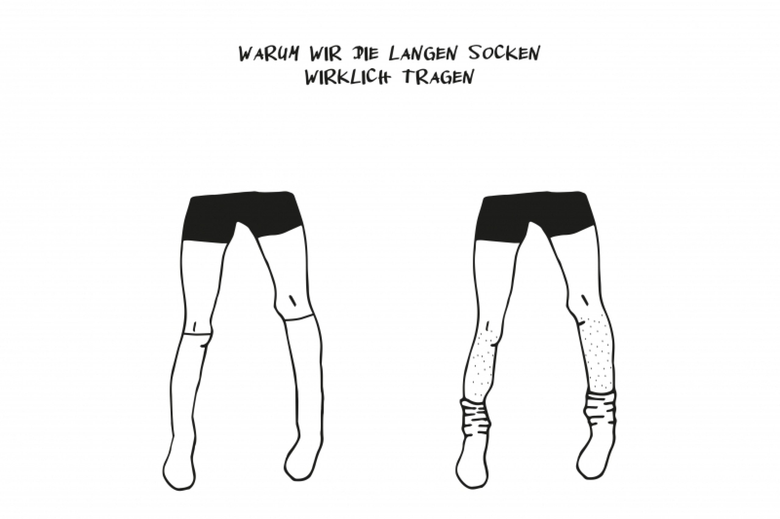 Ein Buch, das einen humoristischen Stil verfolgt und von Illustrationen lebt.