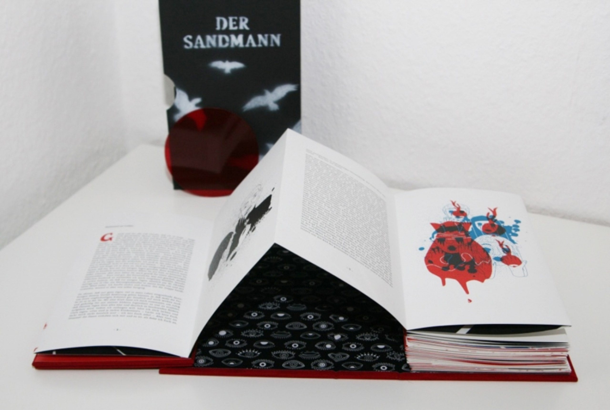 Textunterstützendes, illustriertes Buch zu ”Der Sandmann“ von E.T.A. Hoffmann