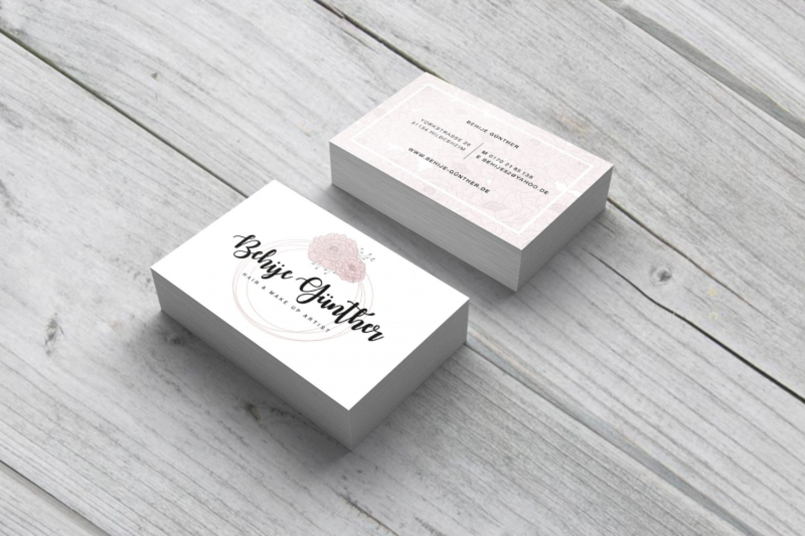 Corporate Design für Behije Günther – Hair & Make Up Artist