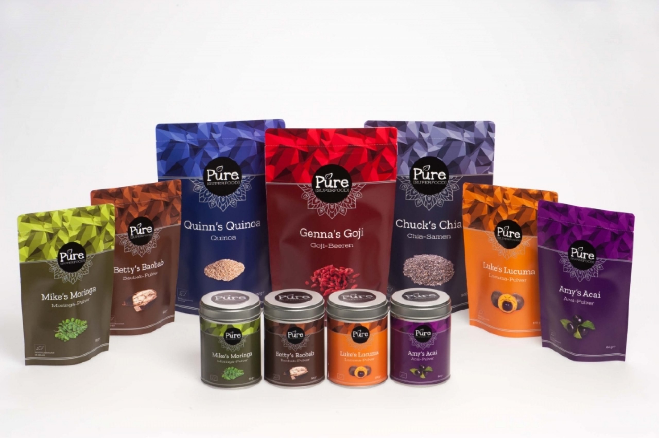 Entwicklung einer Marke und eines Packaging Designs für Superfood