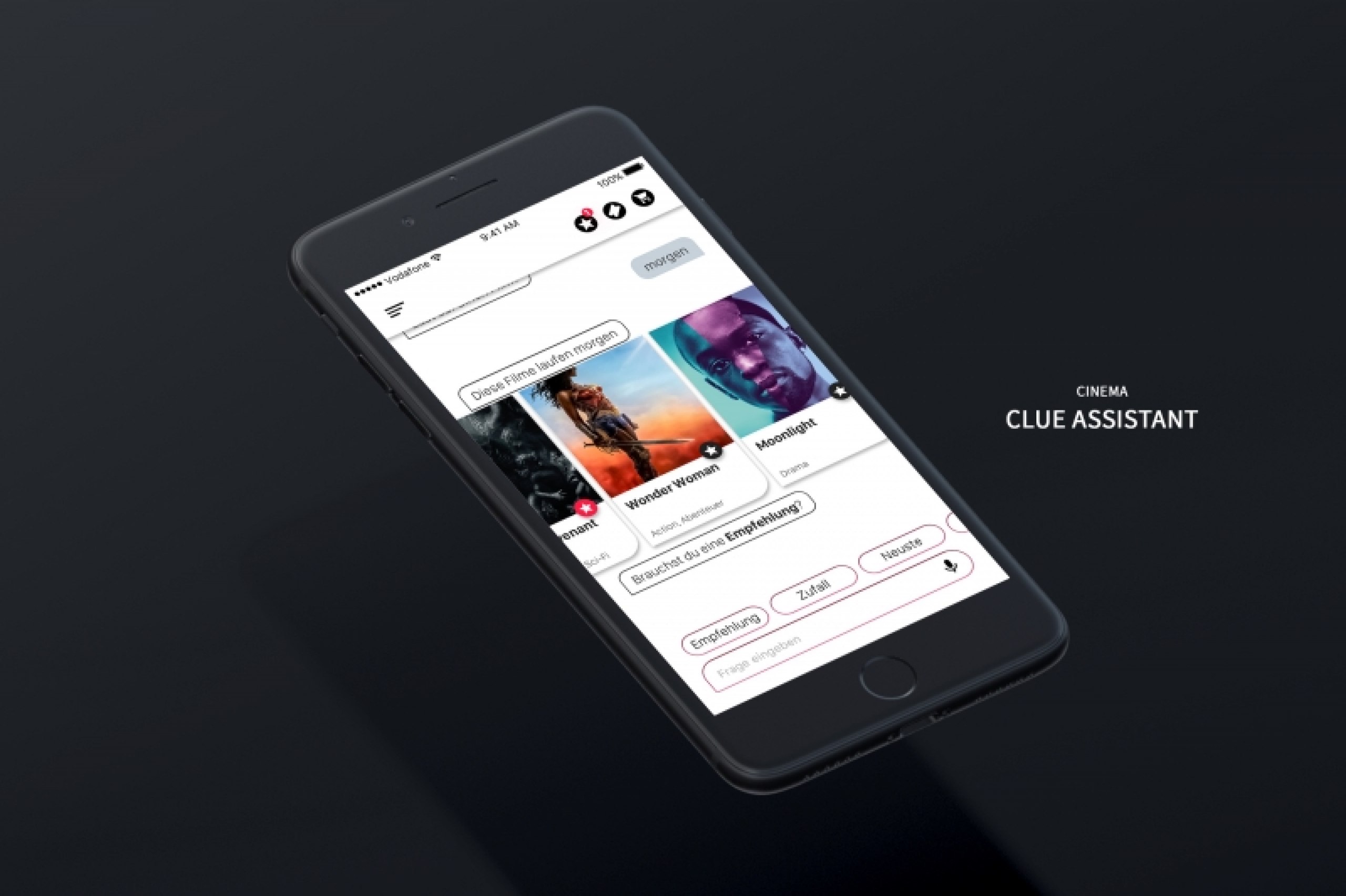 Du hast eine Frage? Clue die Antwort. Conversational Commerce.