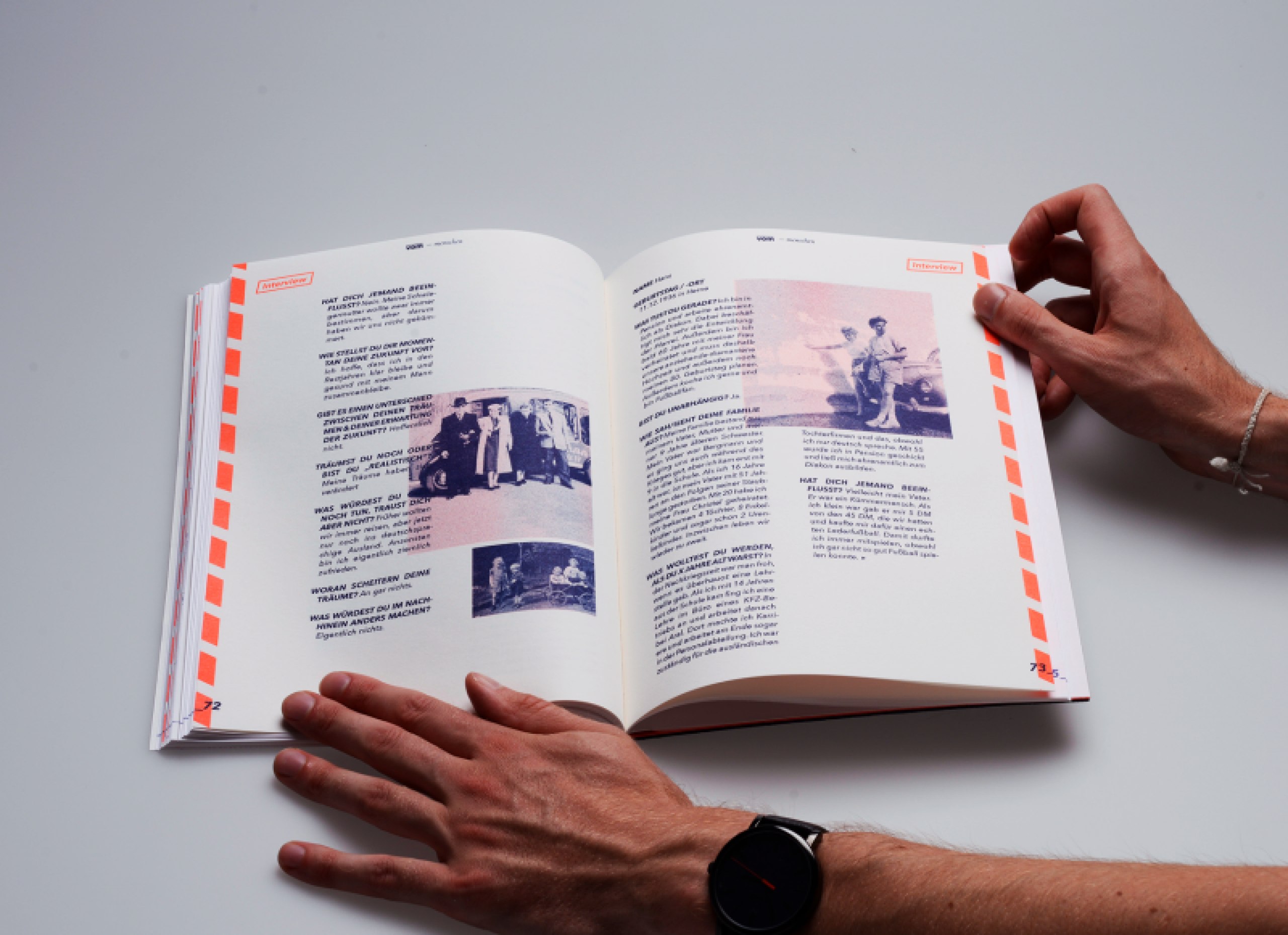 Konzeption und Gestaltung eines monothematischen Magazins zum Thema "entscheiden"