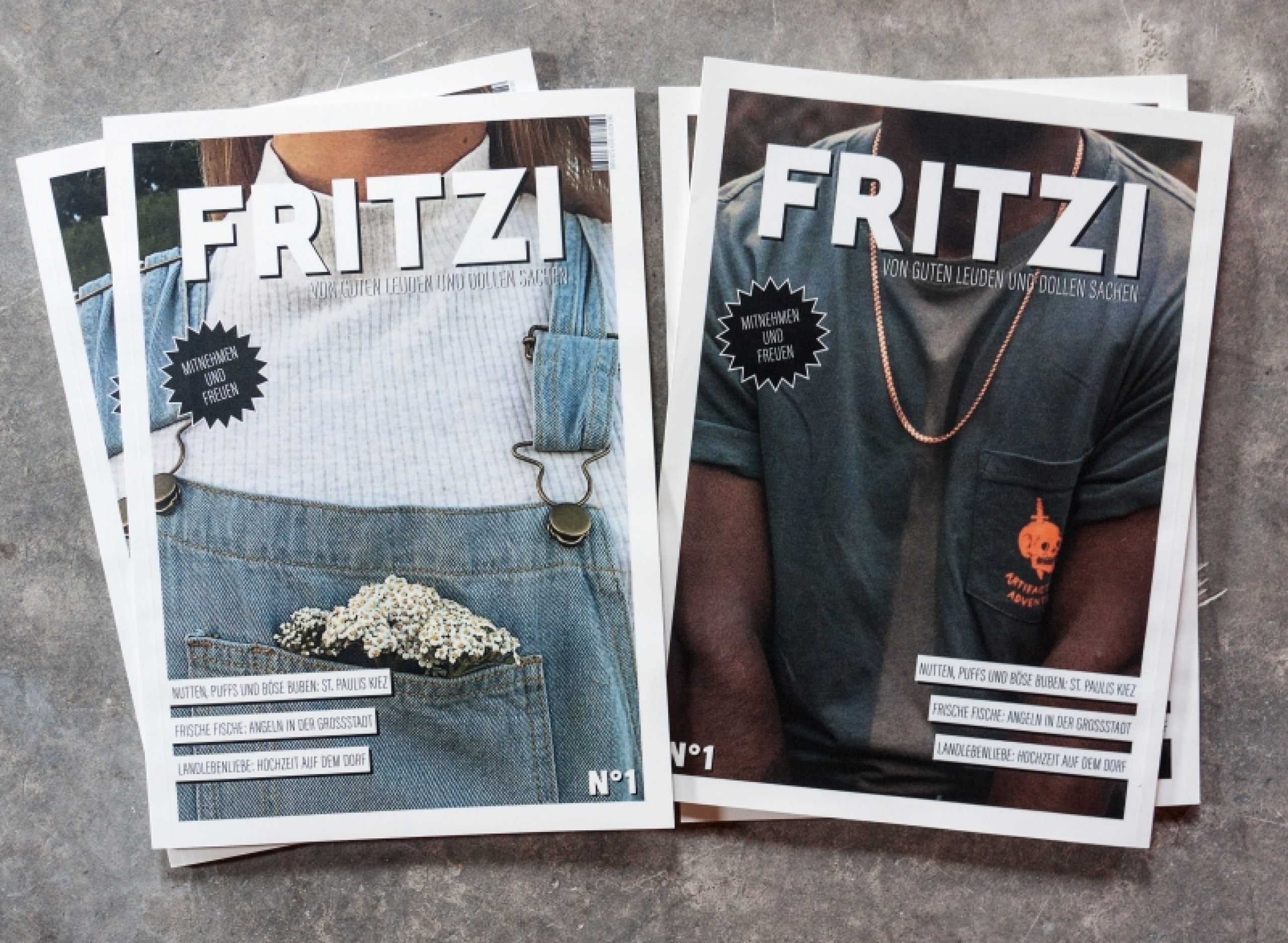 Gestaltung eines Printmagazins über das Leben in Norddeutschland