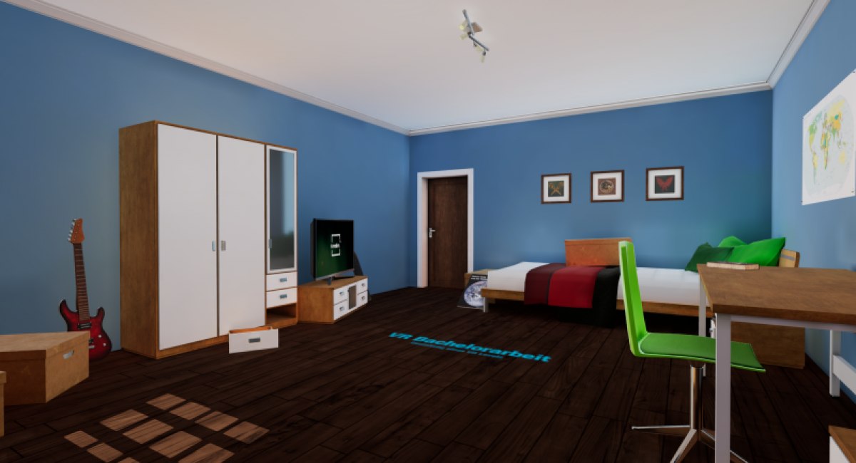 Entwicklung einer 3D Umgebung für VR
