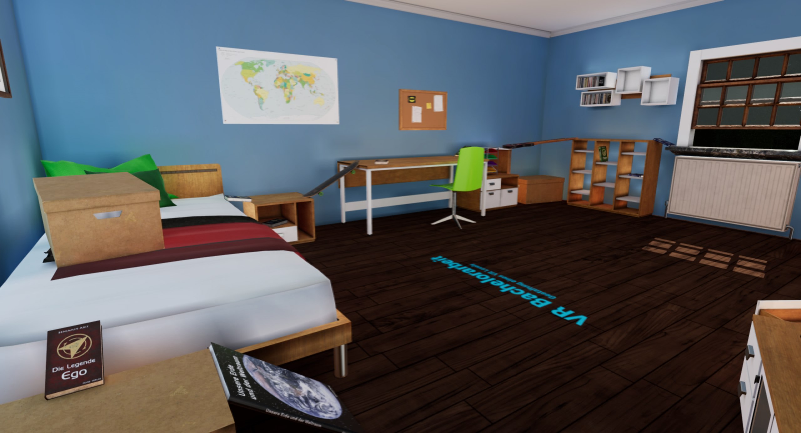 Entwicklung einer 3D Umgebung für VR