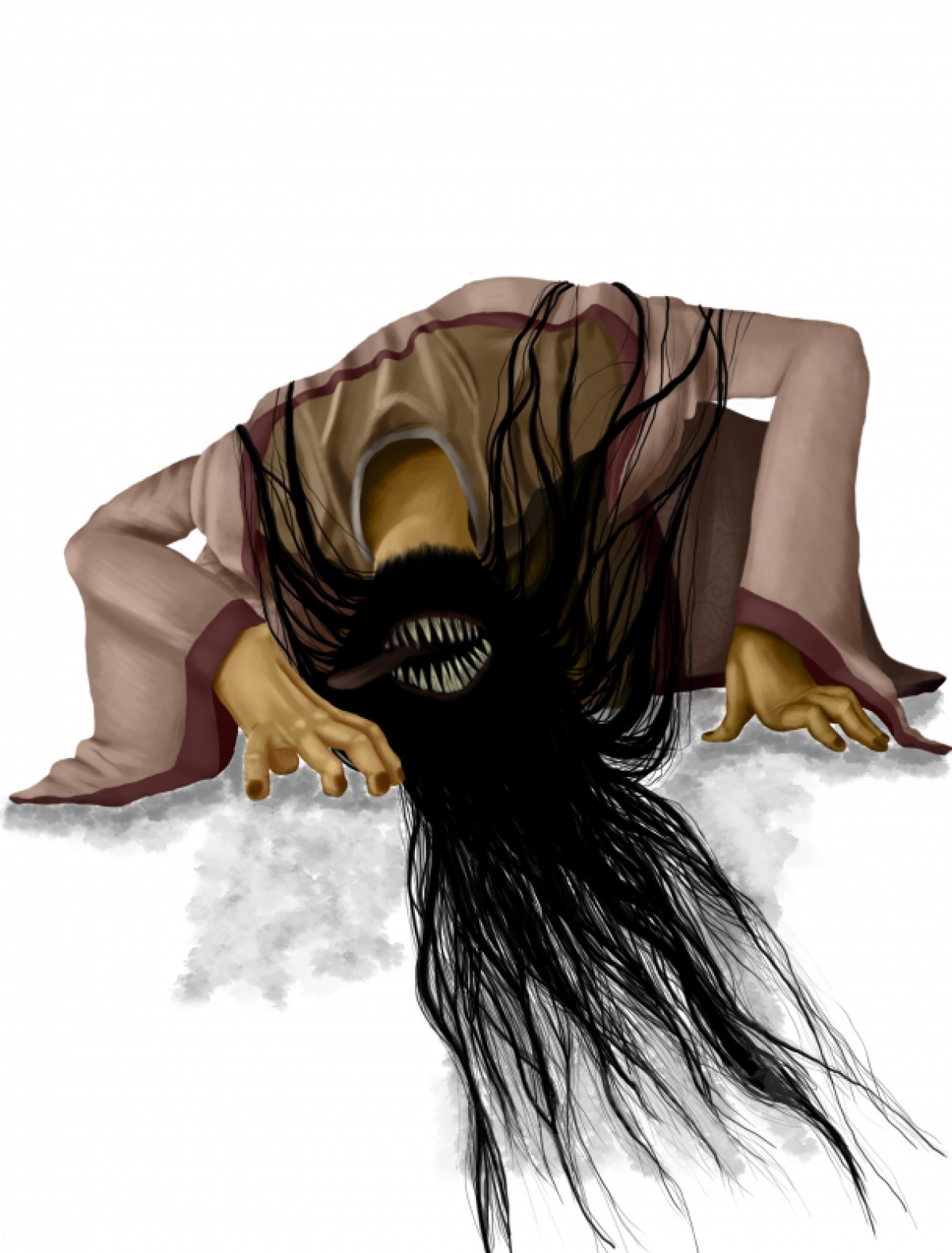 Artbook zu einem fiktiven Survival-Horror-Spiel