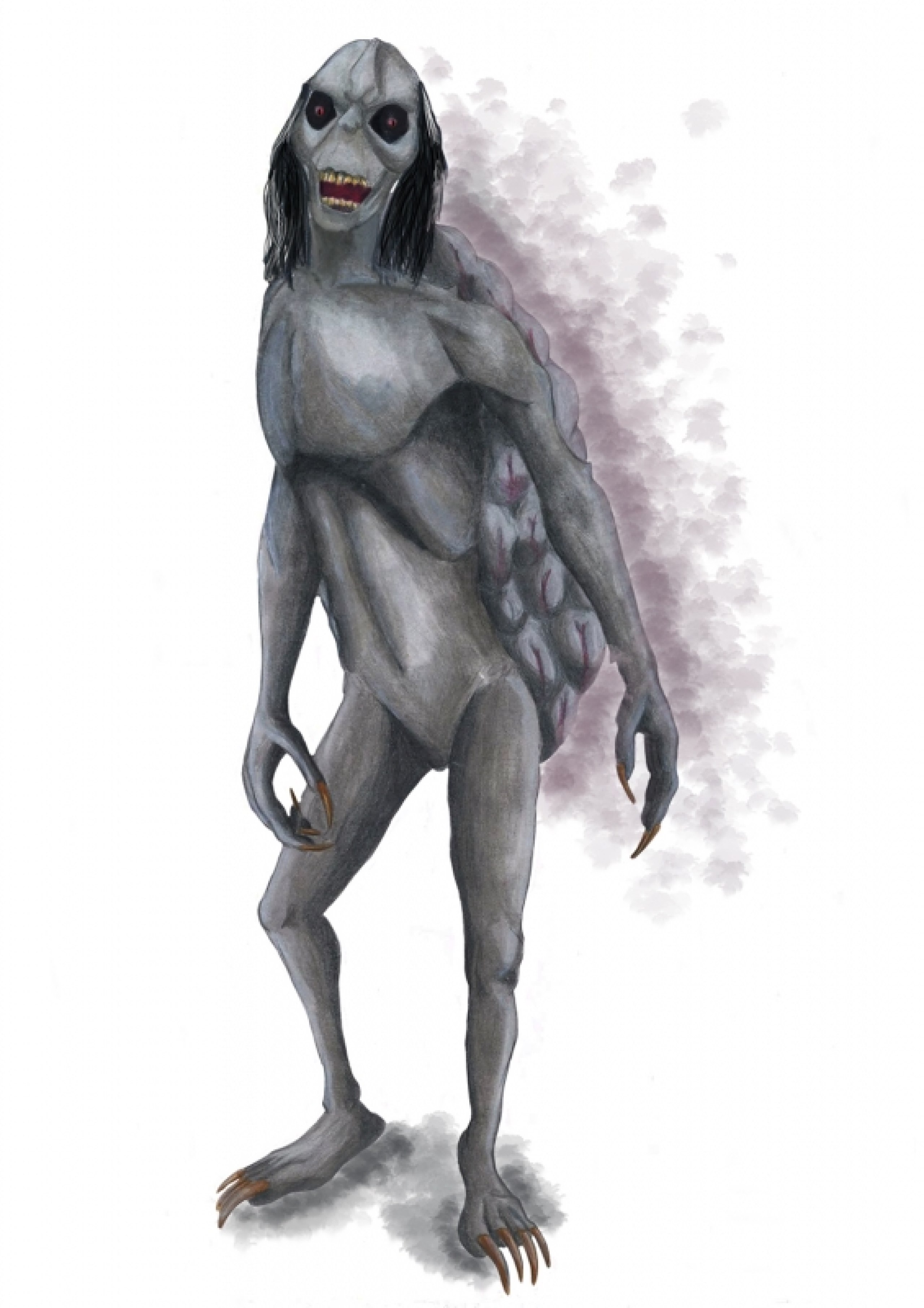 Artbook zu einem fiktiven Survival-Horror-Spiel