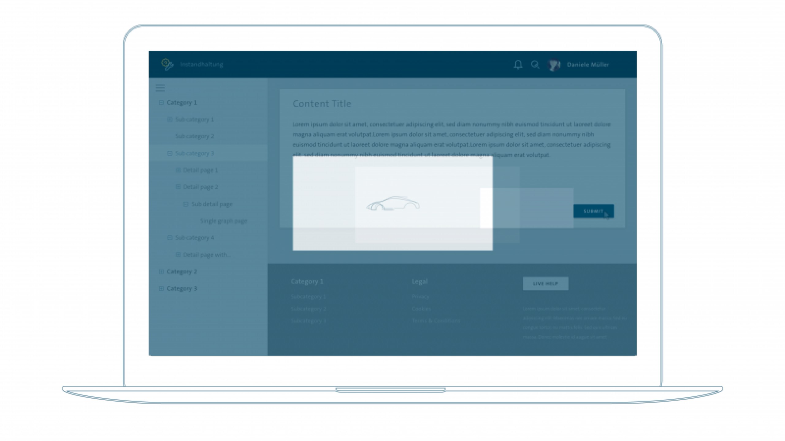 Entwicklung einer Guideline für ein Interface Design für Volkswagen AG