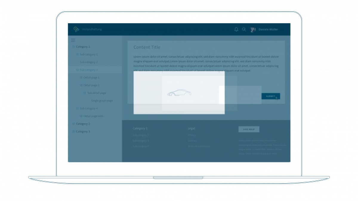 Entwicklung einer Guideline für ein Interface Design für Volkswagen AG