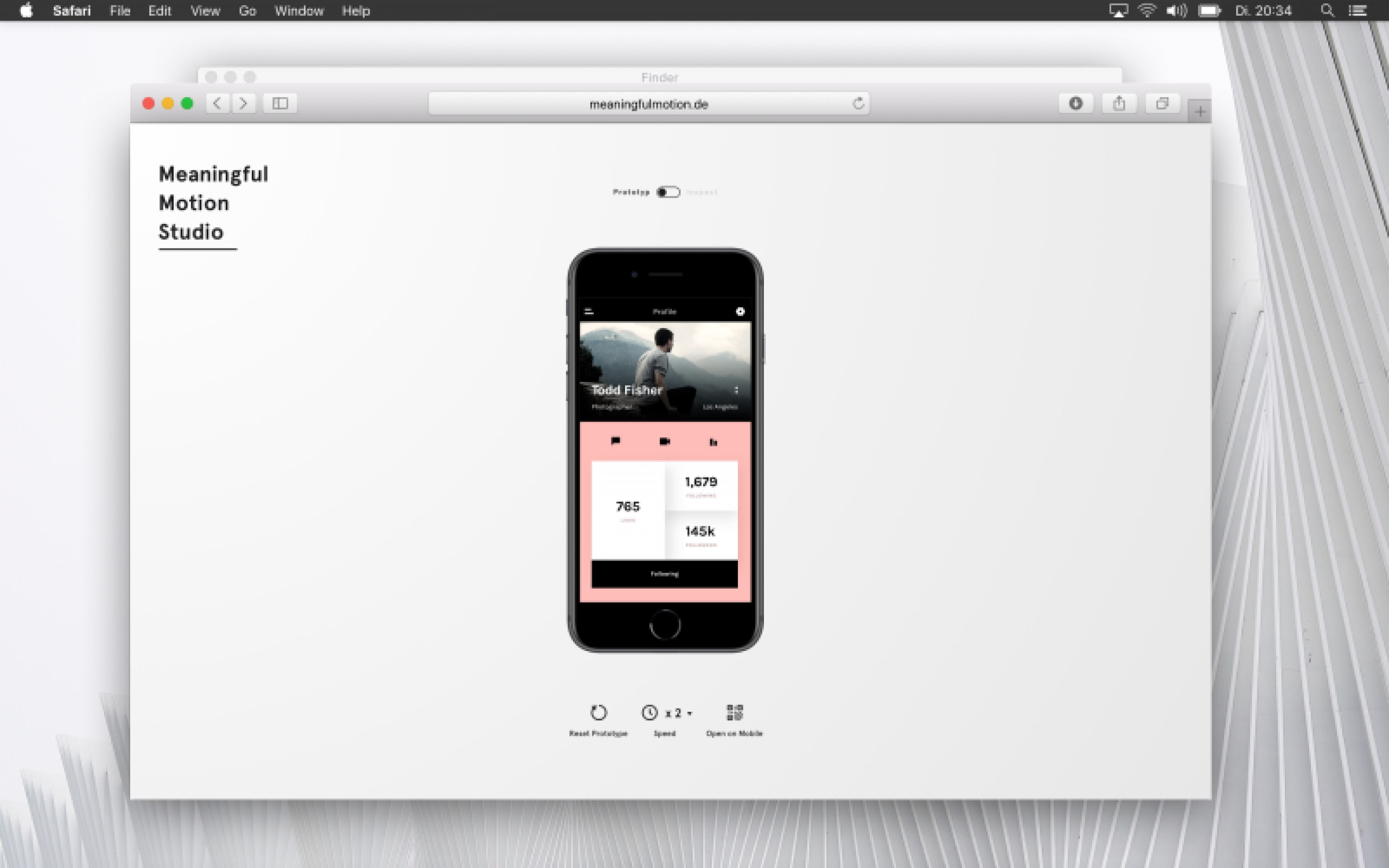 Leitlinien und Prototyping-Applikation für User Interface Animationen