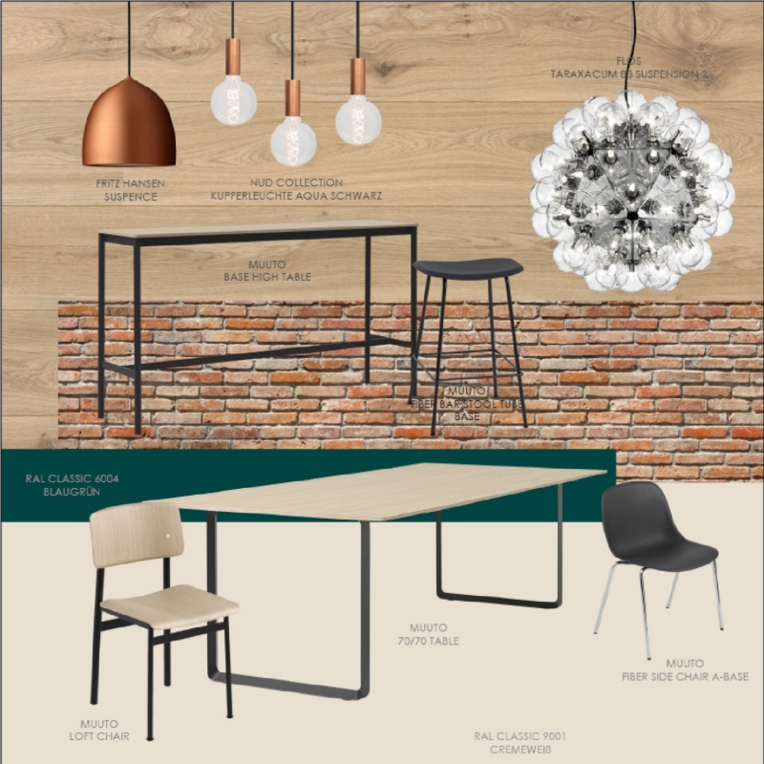 Veranstaltungsort mit Restaurant im Industrial Design