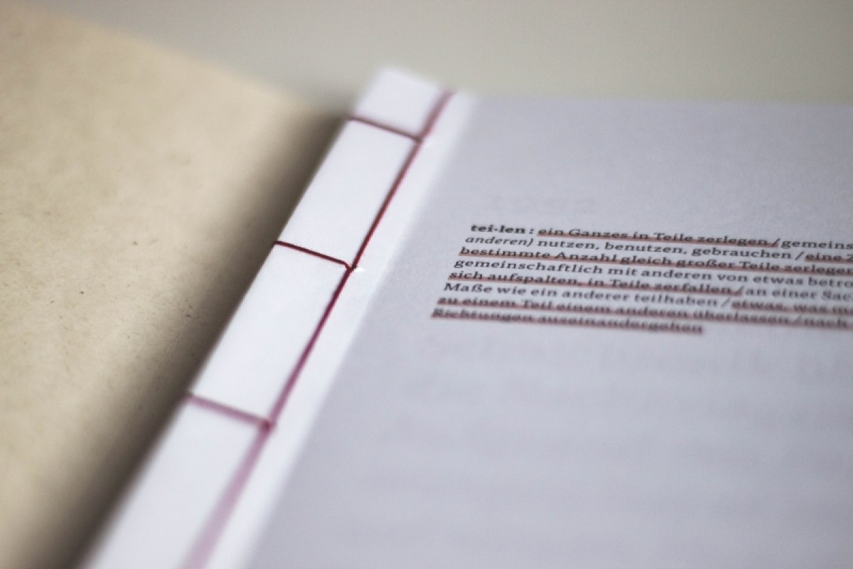 Konzeption und Gestaltung eines Printobjekts über ein gesellschaftliches Thema