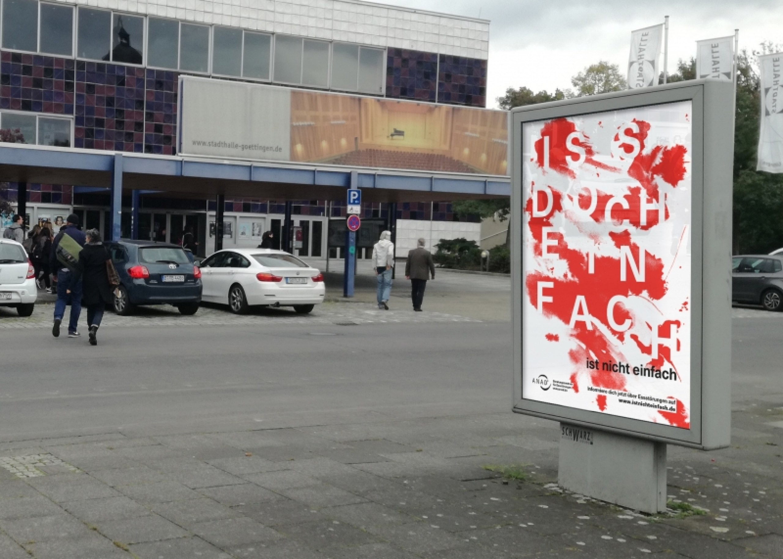 Eine Eine Aufklärungskampagne über Essstörungen