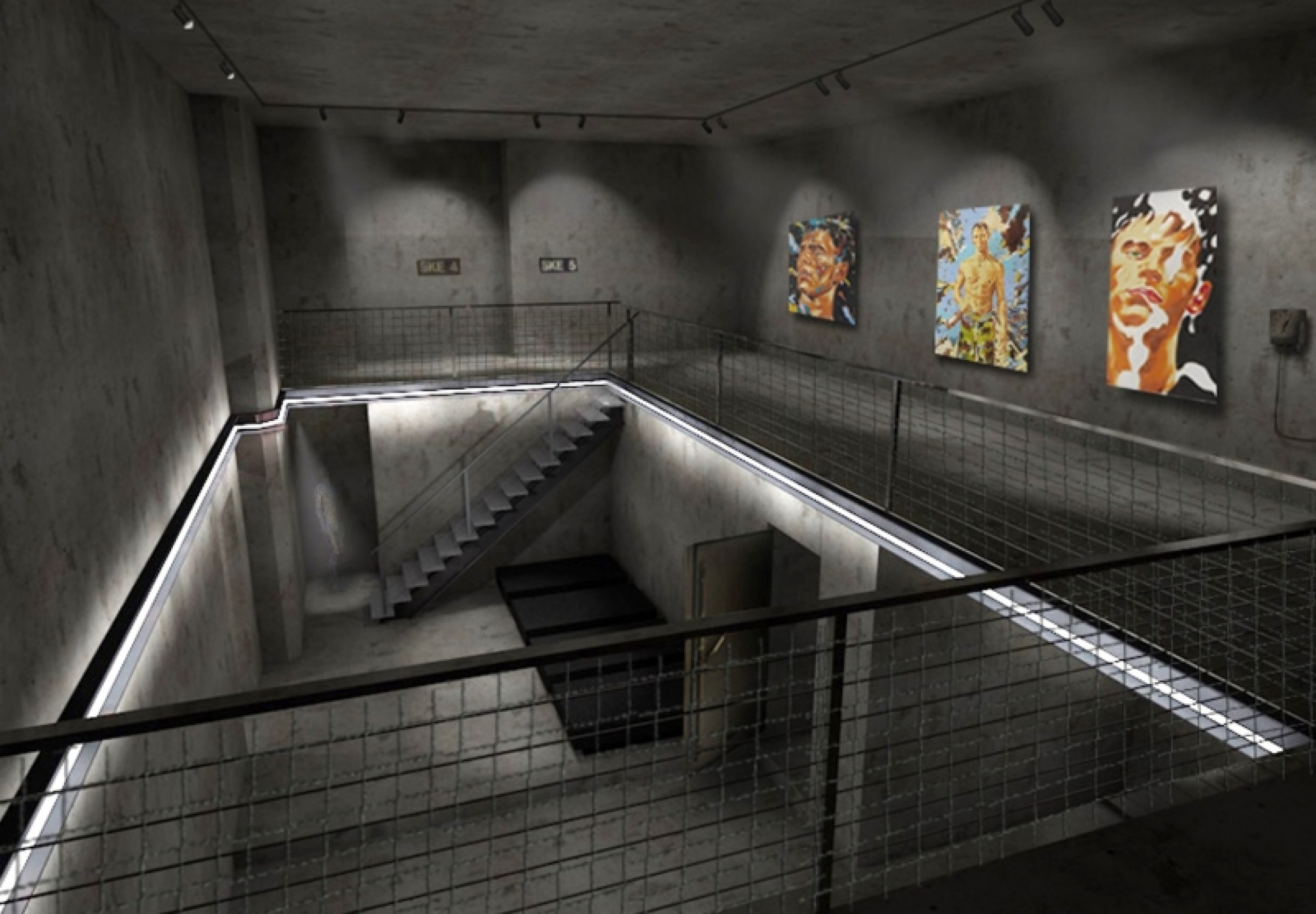 Umnutzung des Hochbunkers F97 zu einem Technoclub und Treffpunkt der Kunstszene