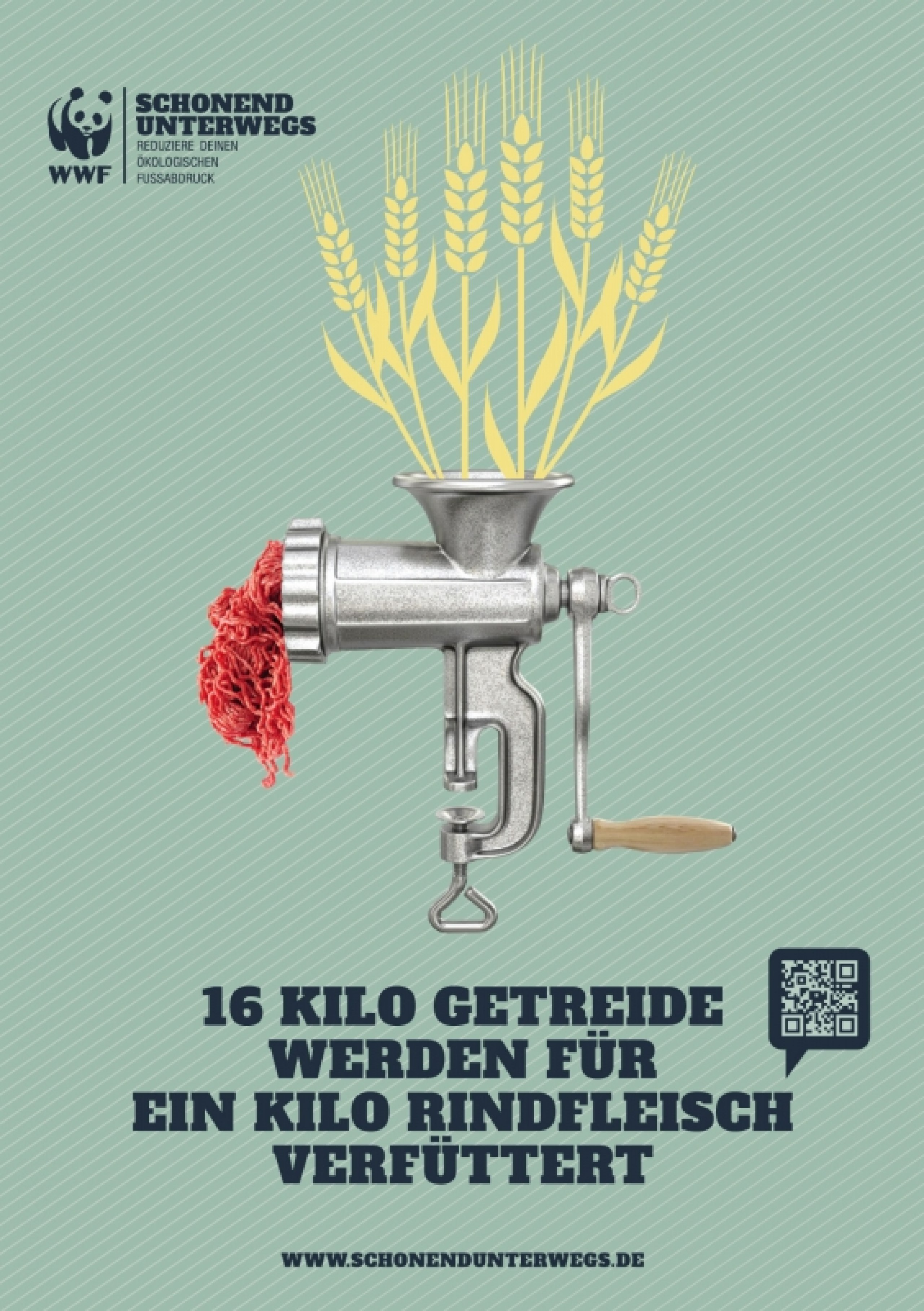 Entwicklung einer Kampagne zum Thema ökologischer Fußabdruck