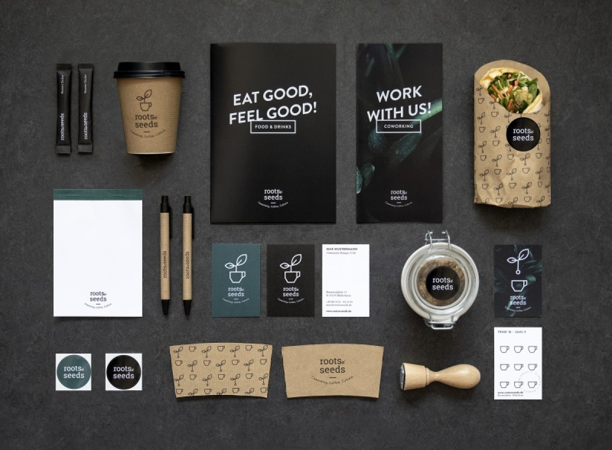 Corporate Identity für ein Coworking-Café in Hildesheim