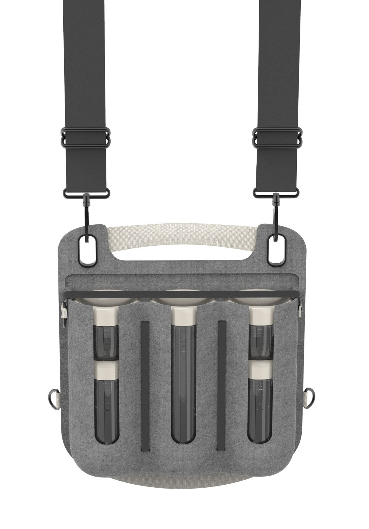 Ein Transportset für den Einkauf von unverpackter Trockenware
