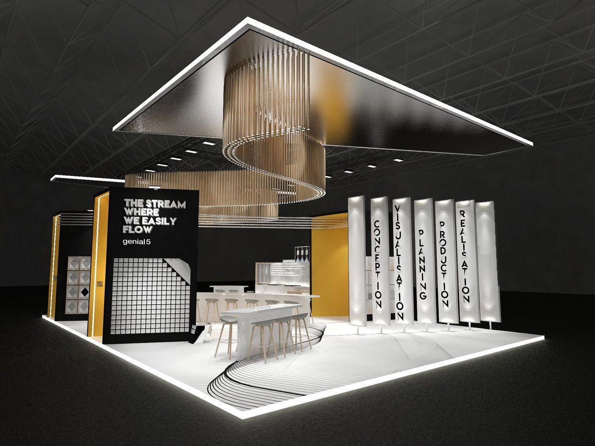Messestand auf der EuroShop 2020 und Pop-up-Store am Rheinauhafen