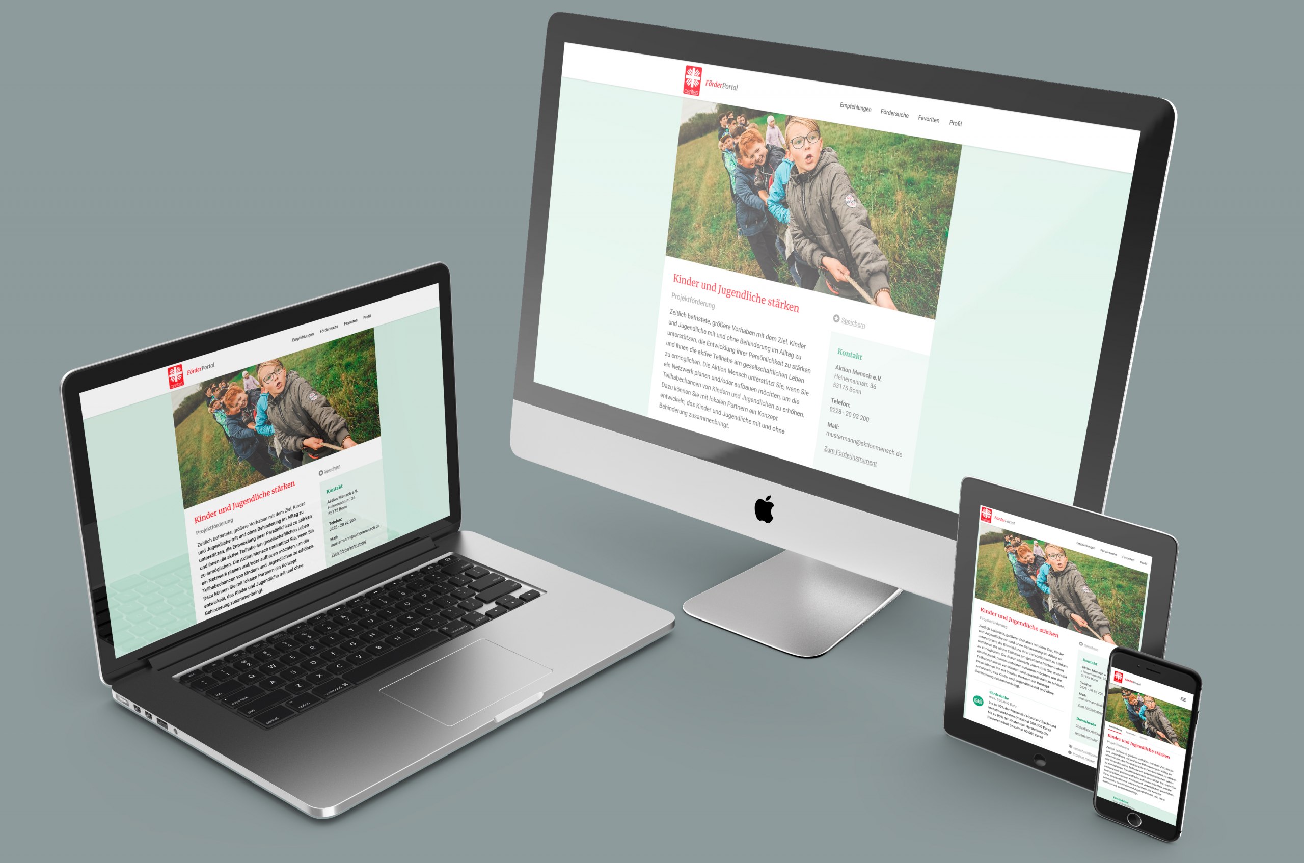 Konzeption eines nutzerfreundlichen Webportals zur Fördermittelsuche