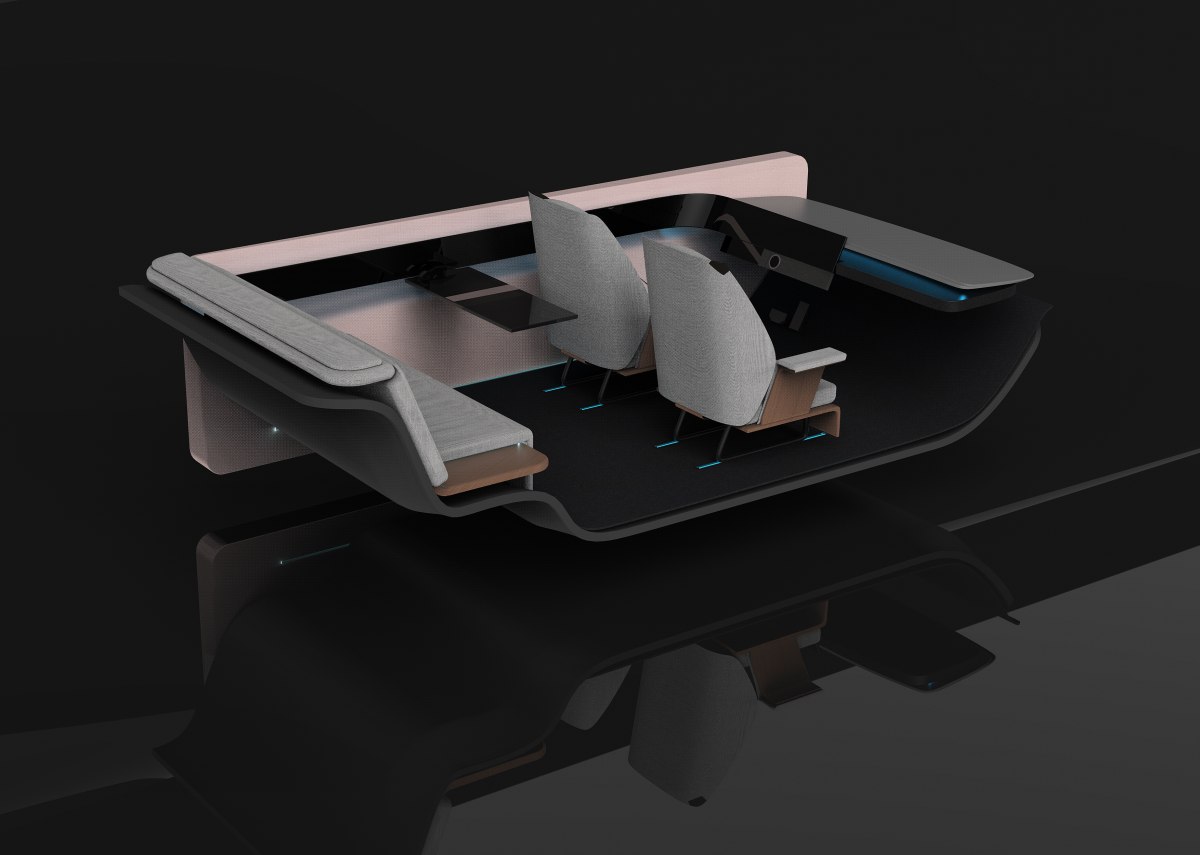 Ein Gestaltungskonzept für Interior- und Human-Machine-Interface-Design