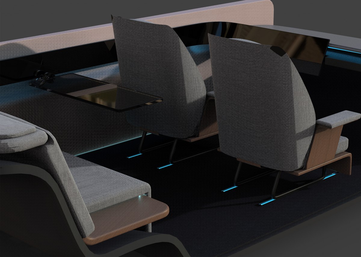 Ein Gestaltungskonzept für Interior- und Human-Machine-Interface-Design