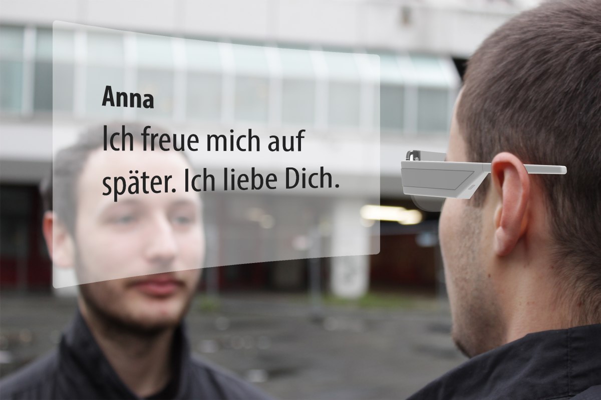 Transparente Nutzung von Smart Glasses