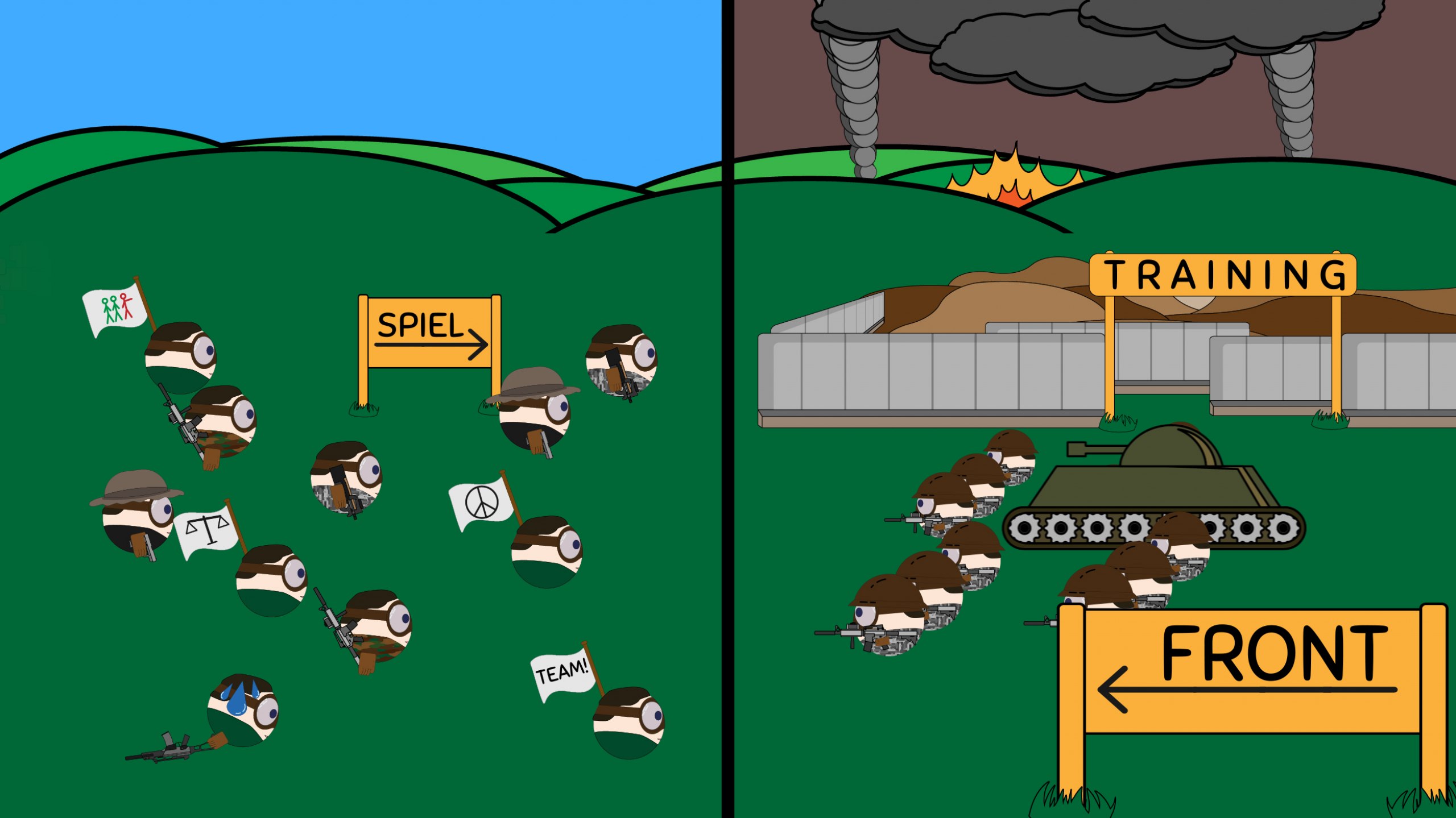 Konzeption und Umsetzung eines animierten Erklärfilms