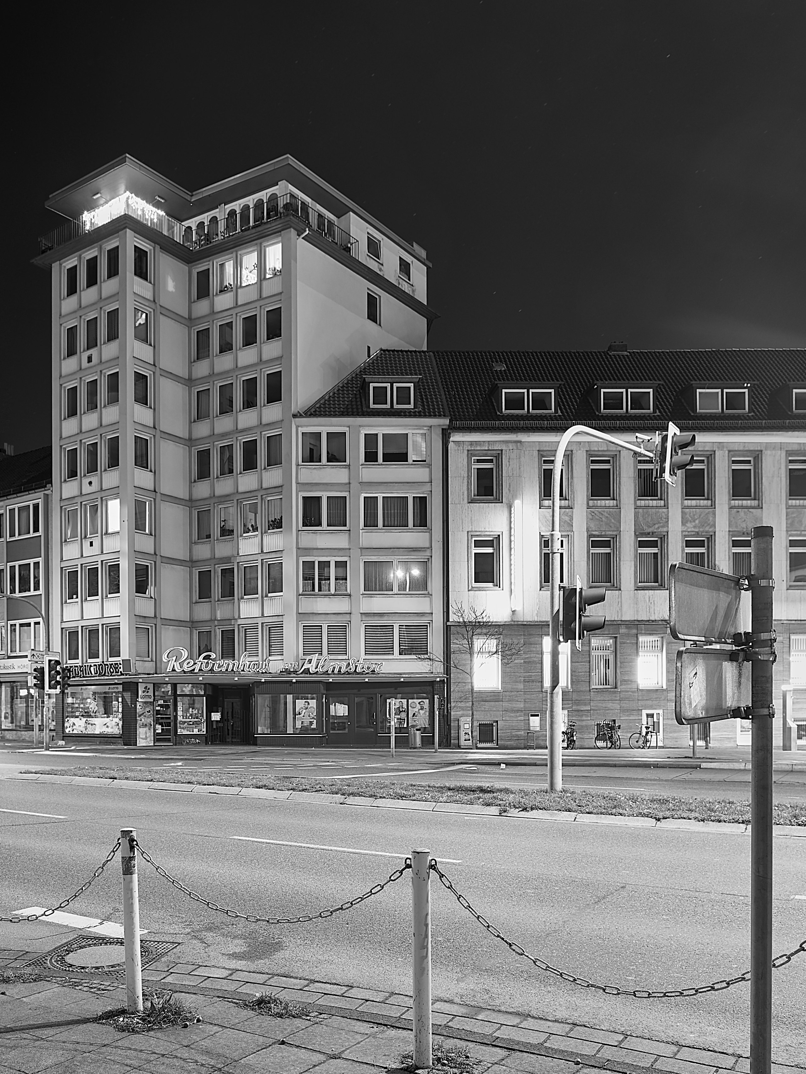 Architektonische Kontraste