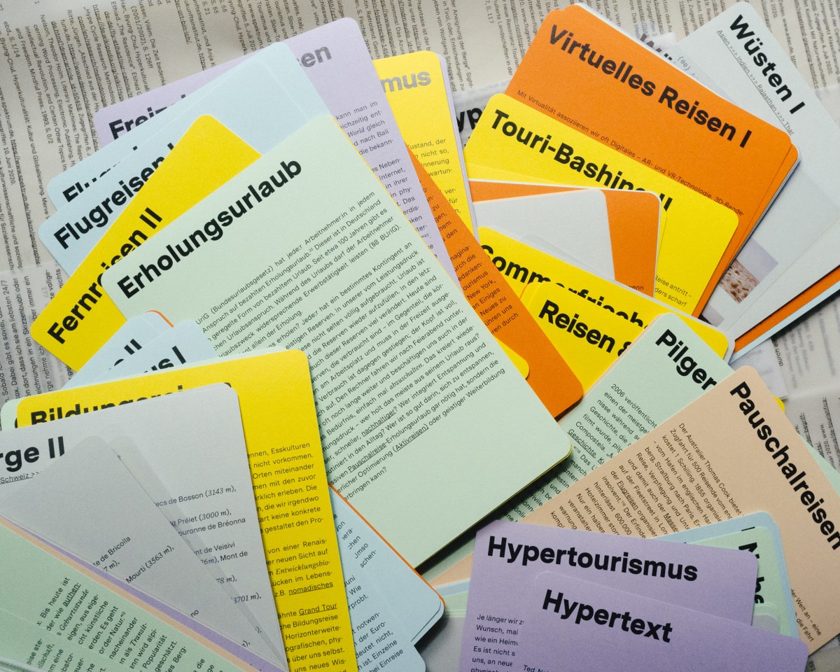 Eine designtheoretische, kultur- und medienhistorische Betrachtung des Reisens