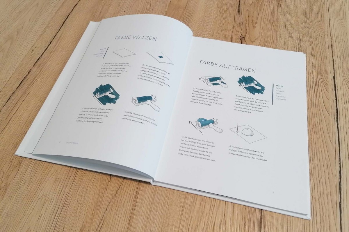 Konzeption und Gestaltung eines Buches