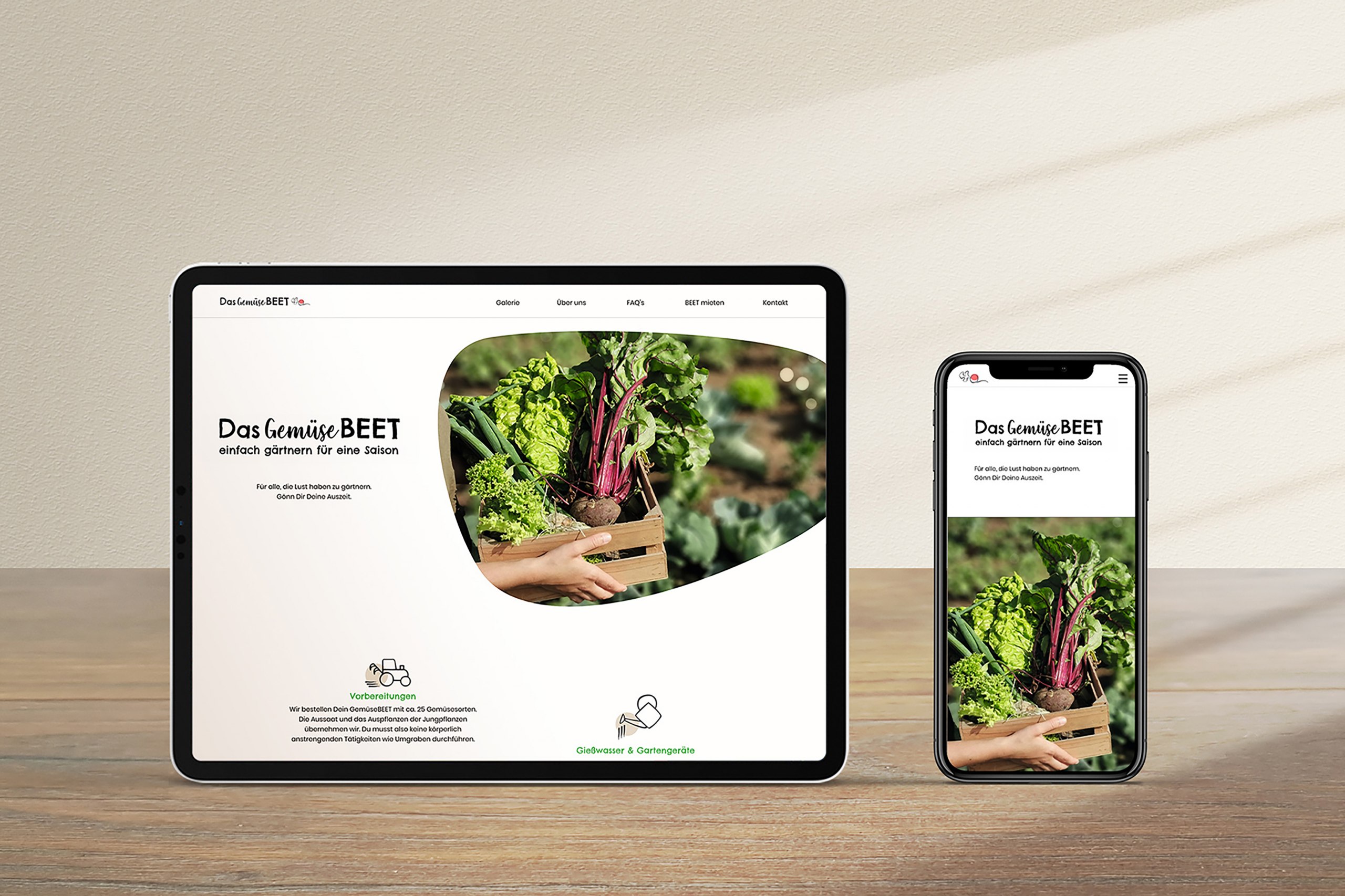 Corporate Identity für ein Selbsternte-Projekt