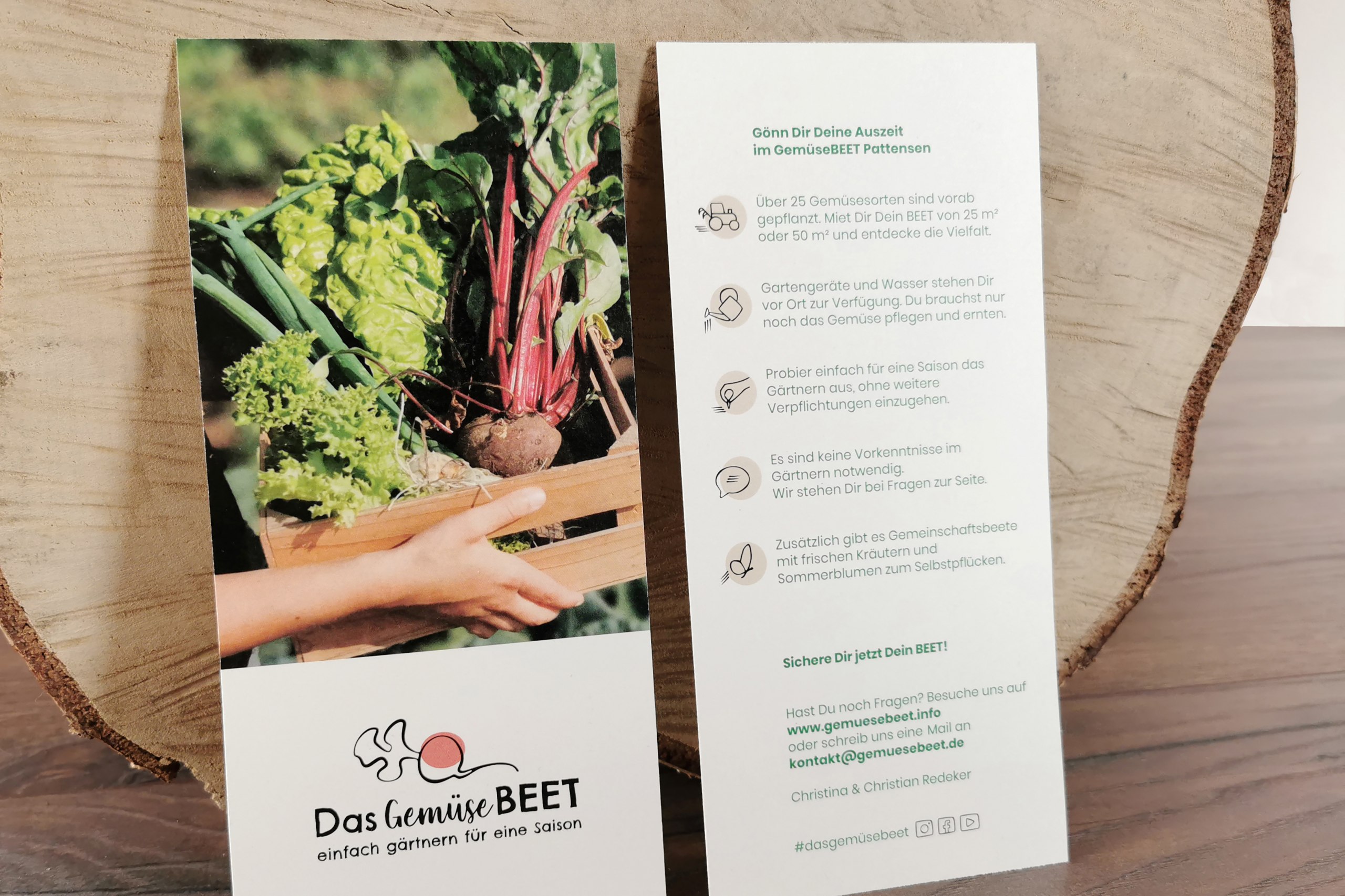Corporate Identity für ein Selbsternte-Projekt